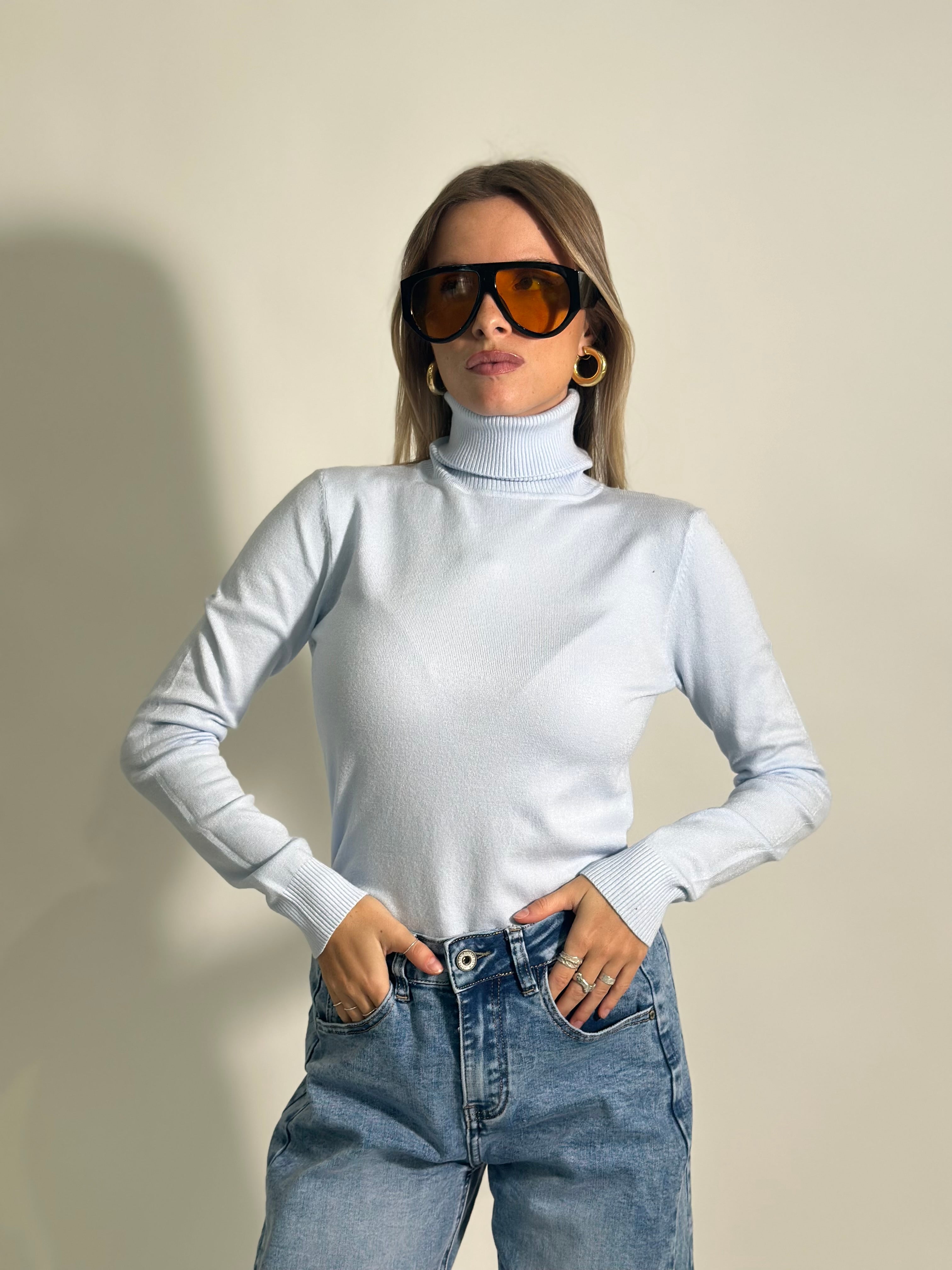 Maglia dolcevita basic