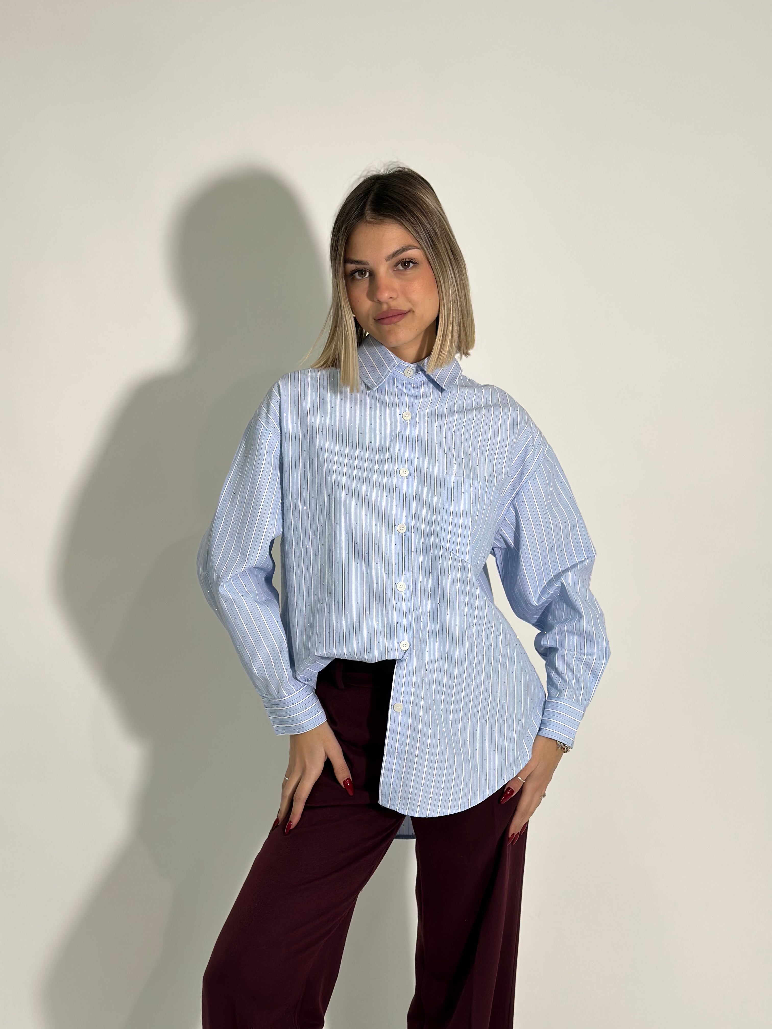 Camicia strass 17198