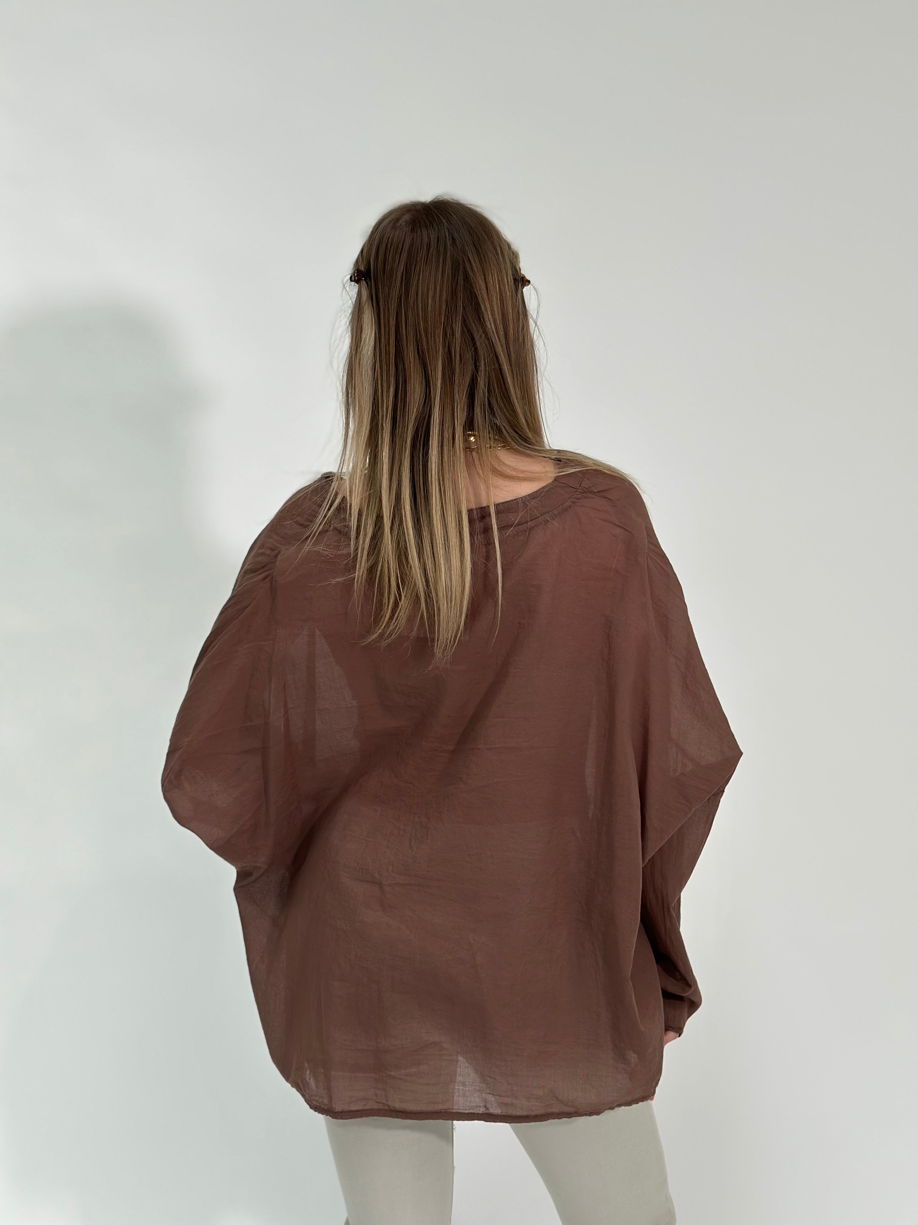 Camicia pelle d'uovo 5557