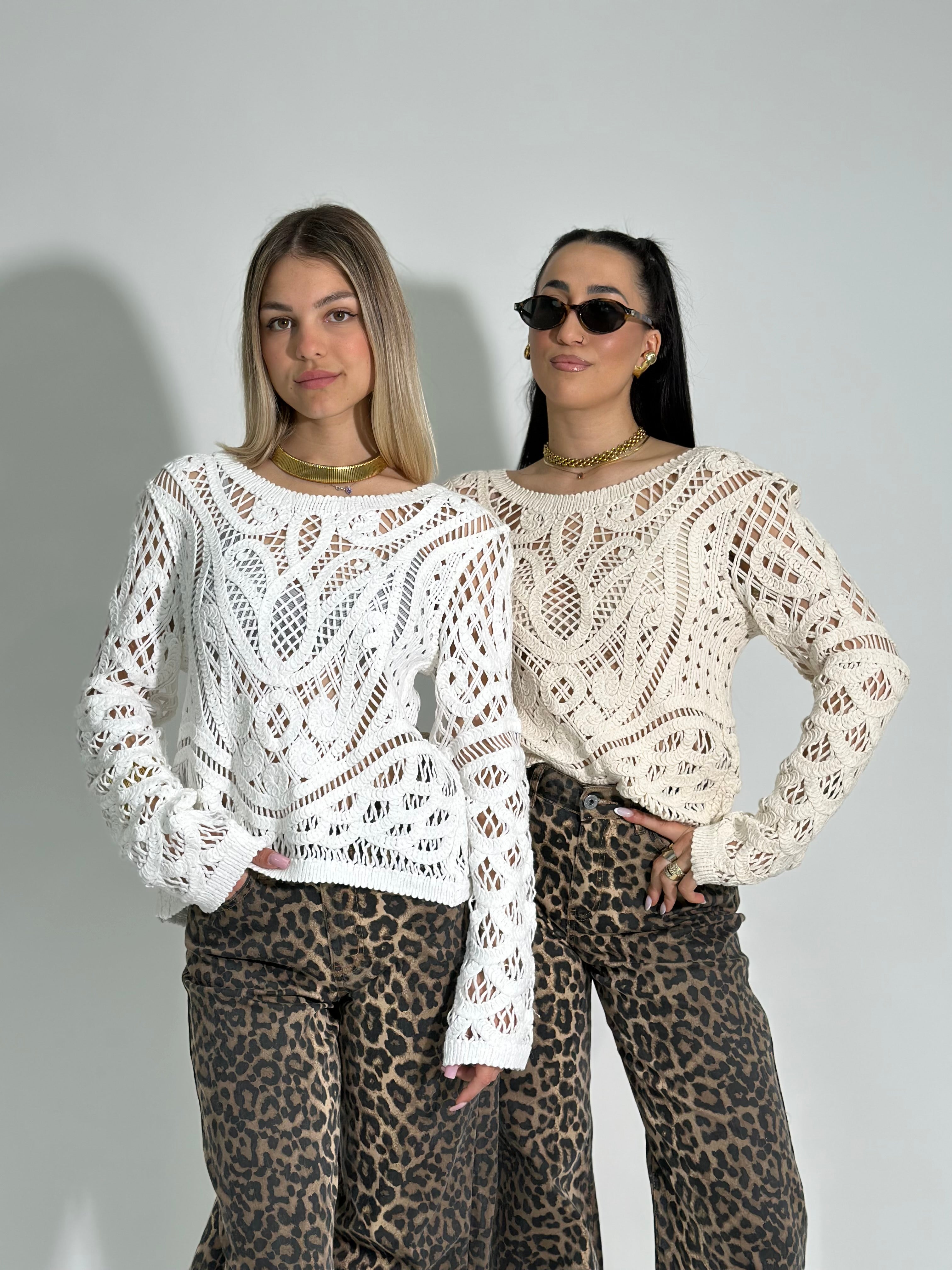 Cardigan crochet 68010