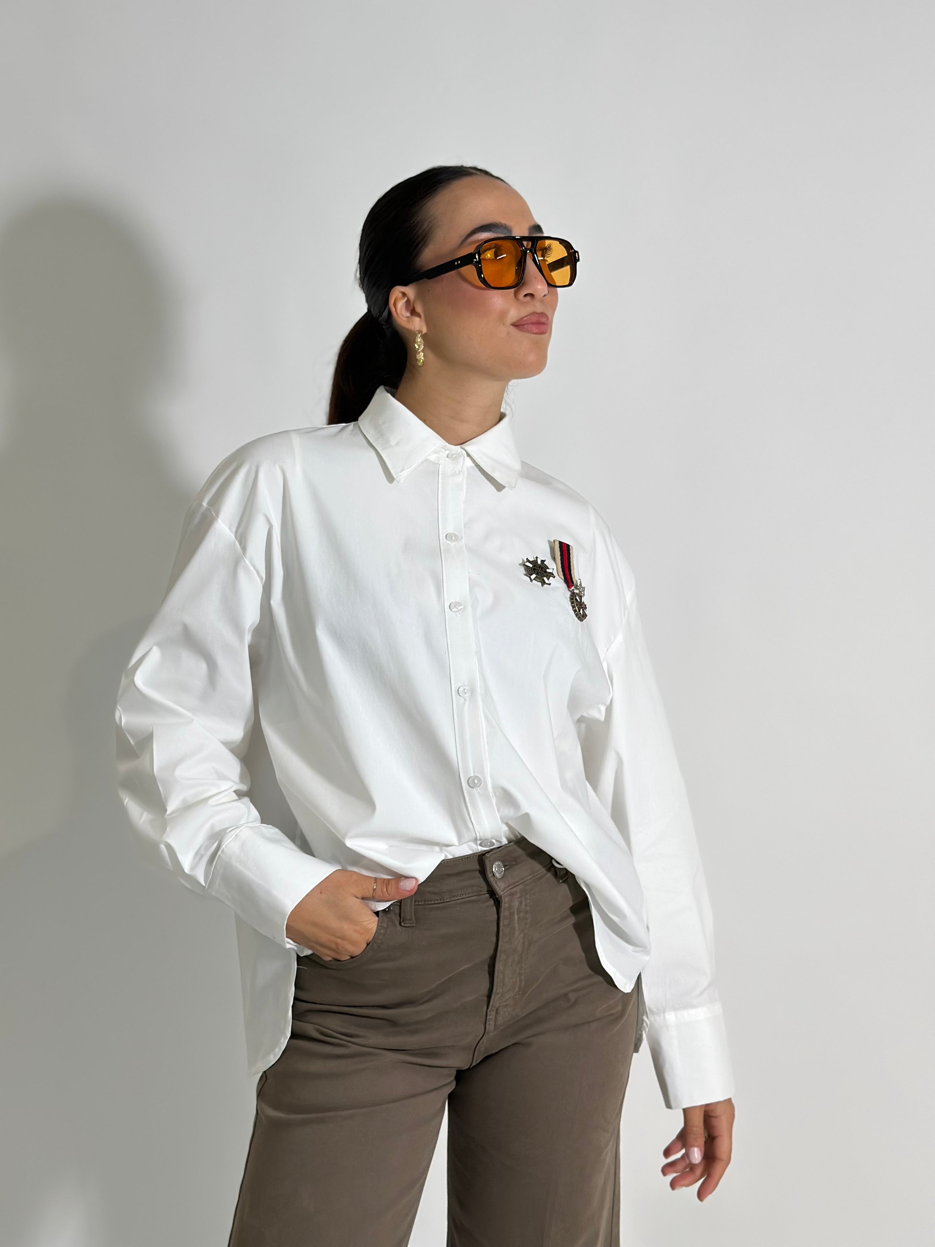 Camicia popeline spille 1786