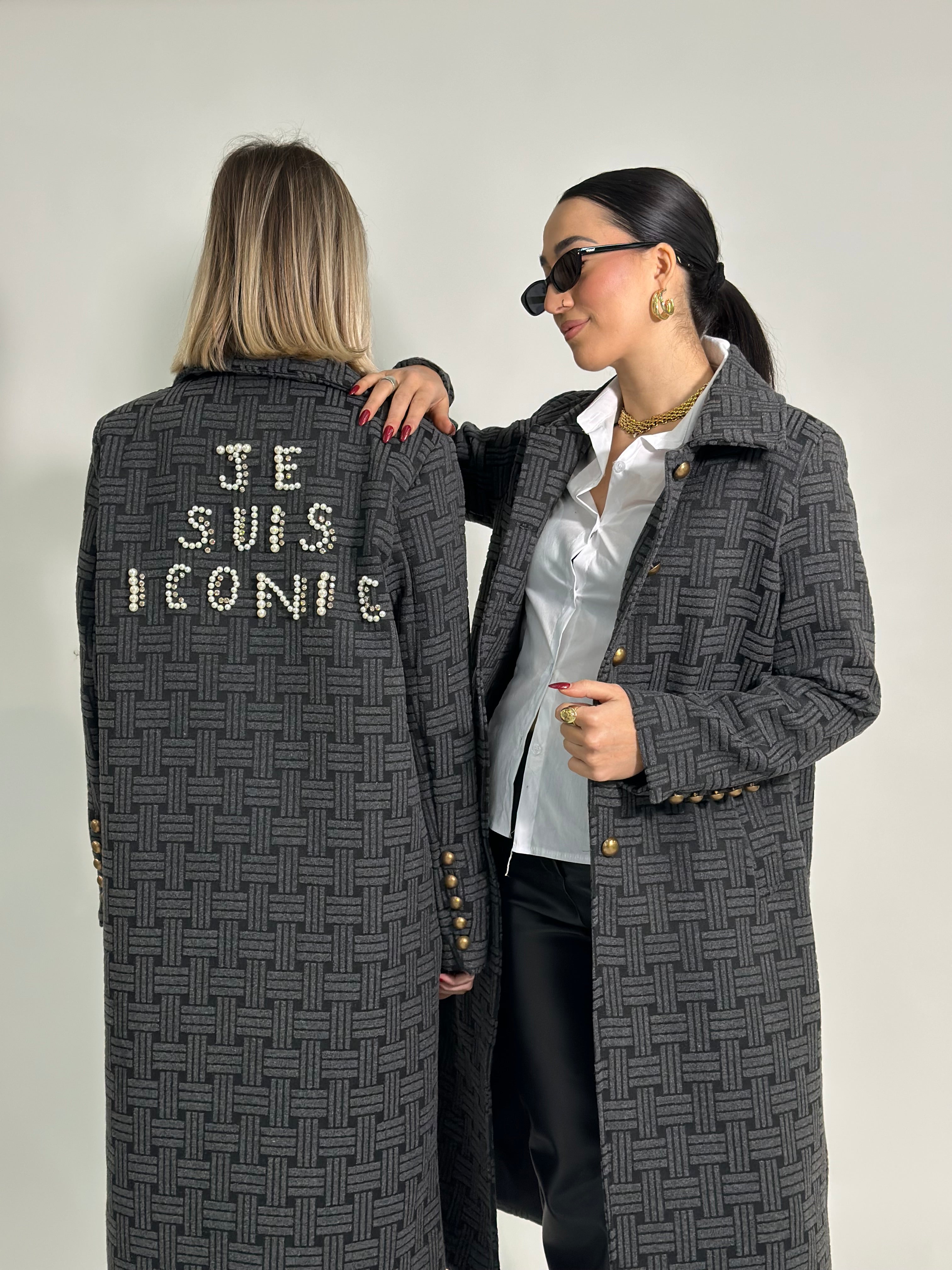 Cappotto strass 80233