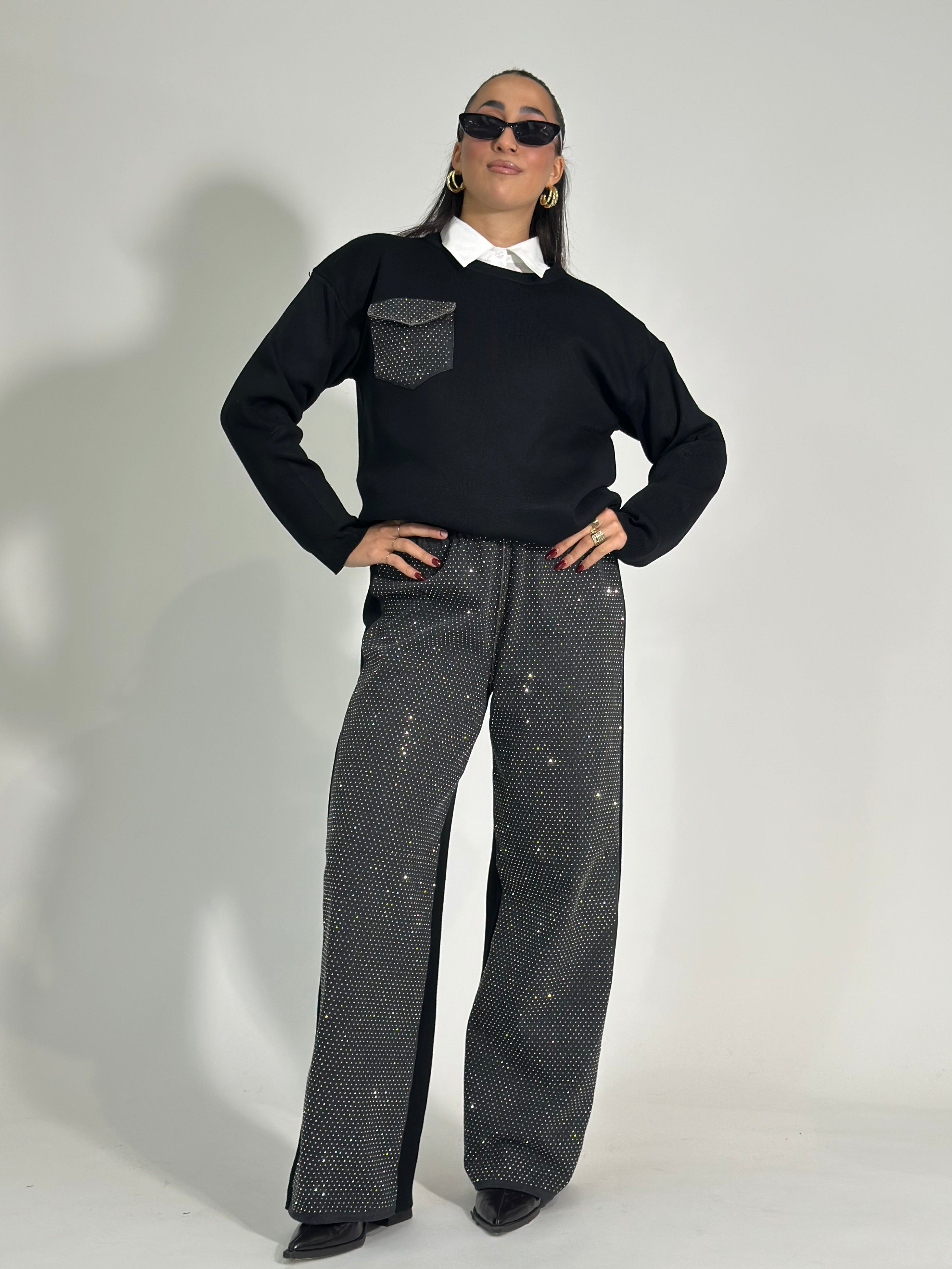 Completo strass A0645