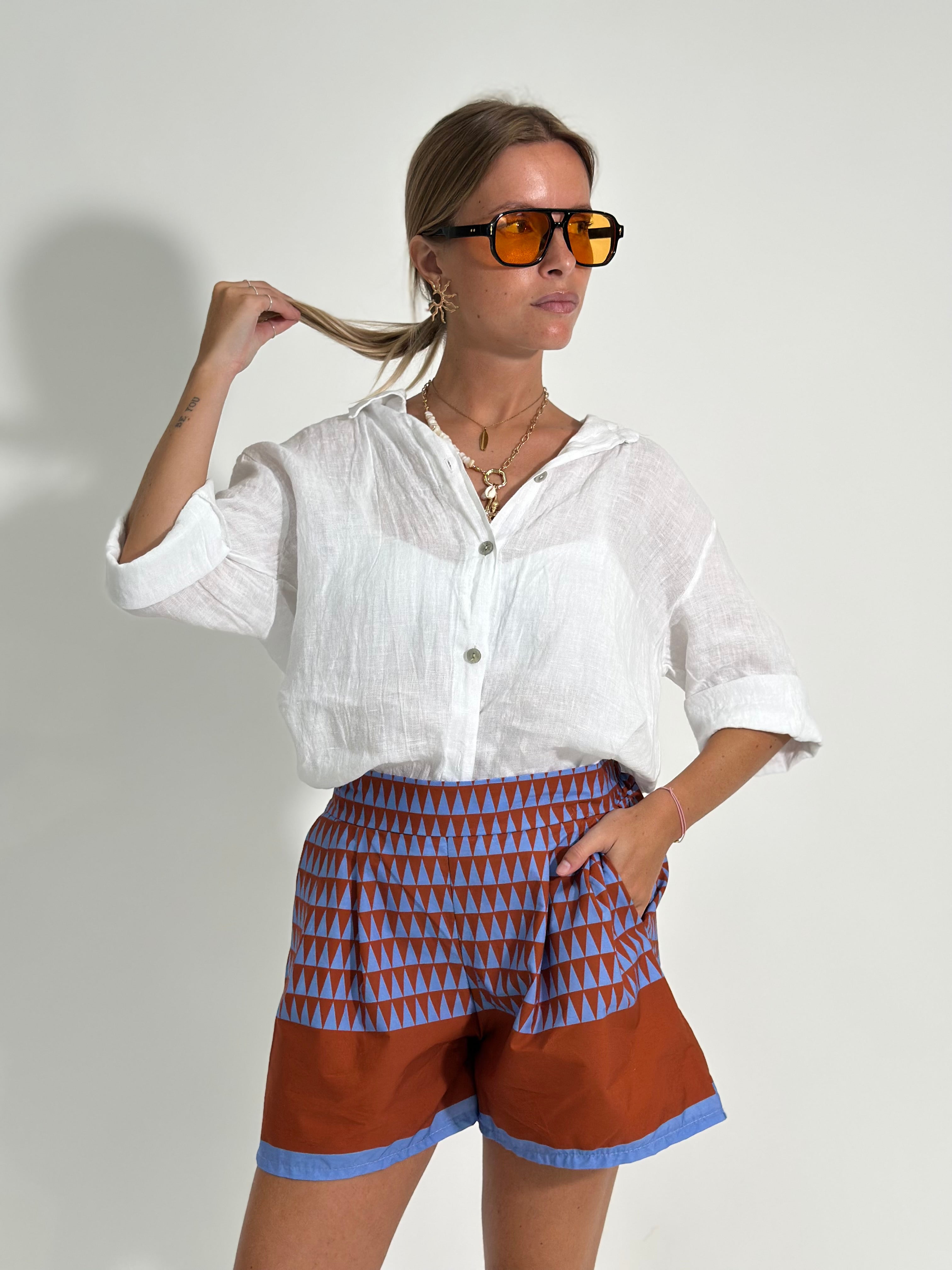 Camicia lino 100% 1789