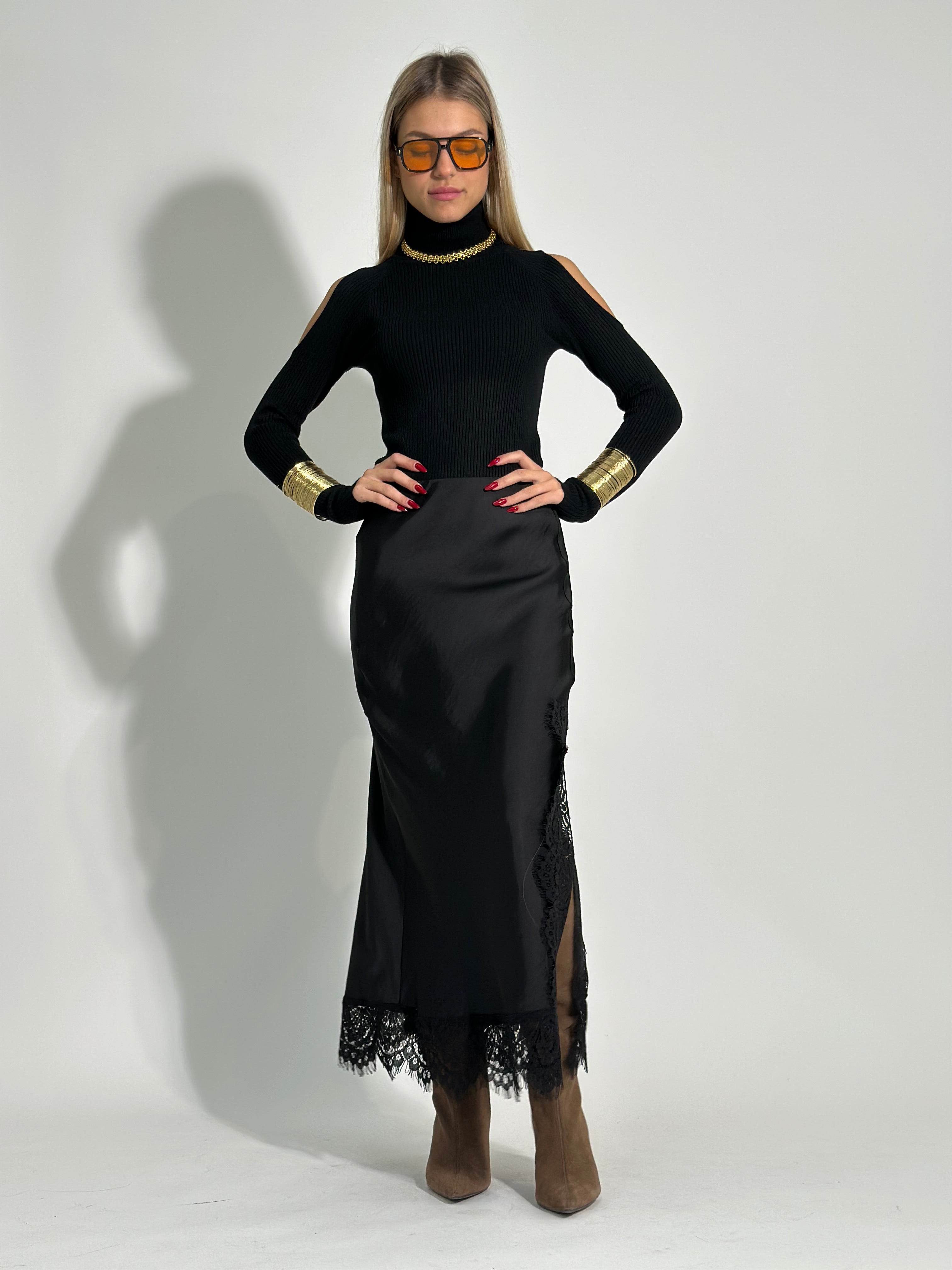 Gonna lingerie 11917 NERO