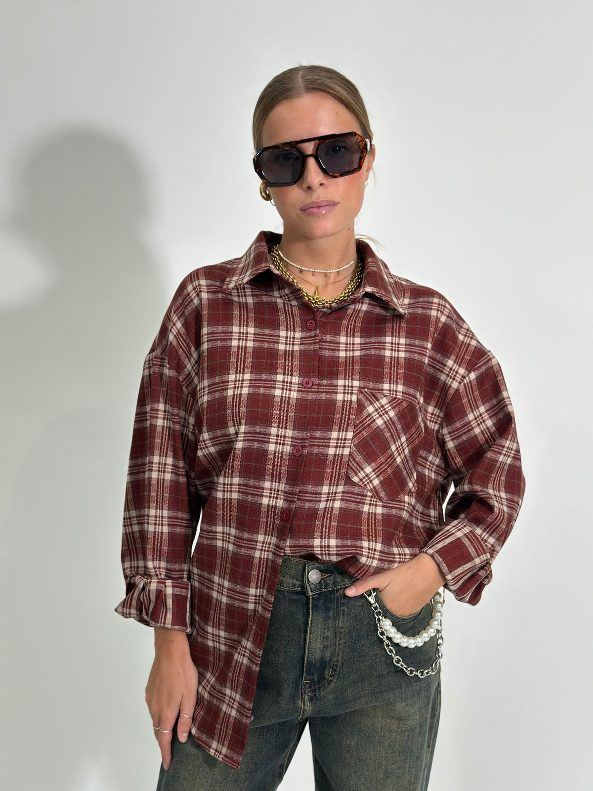 Camicia check 17181
