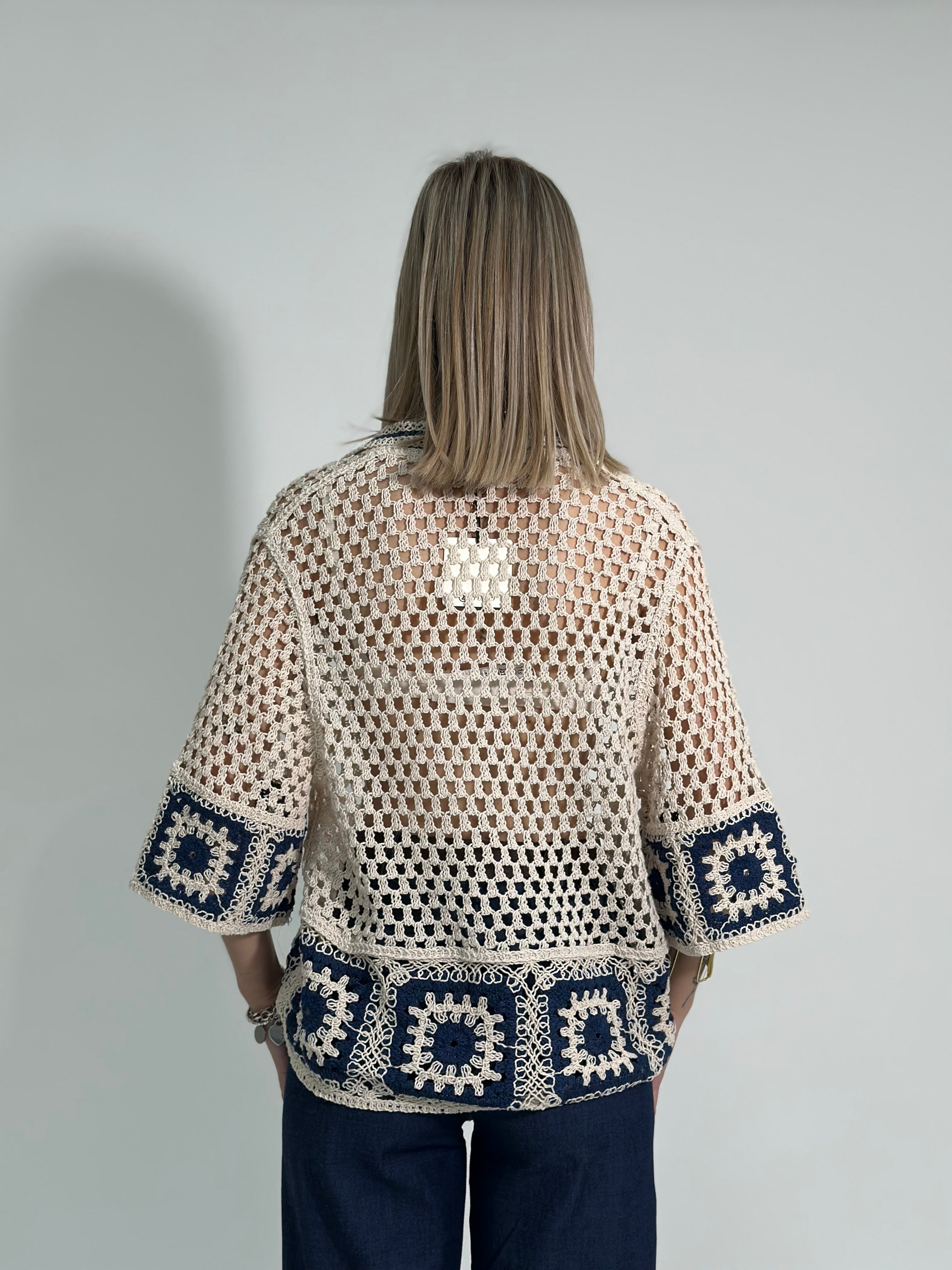 Cardigan crochet 38035