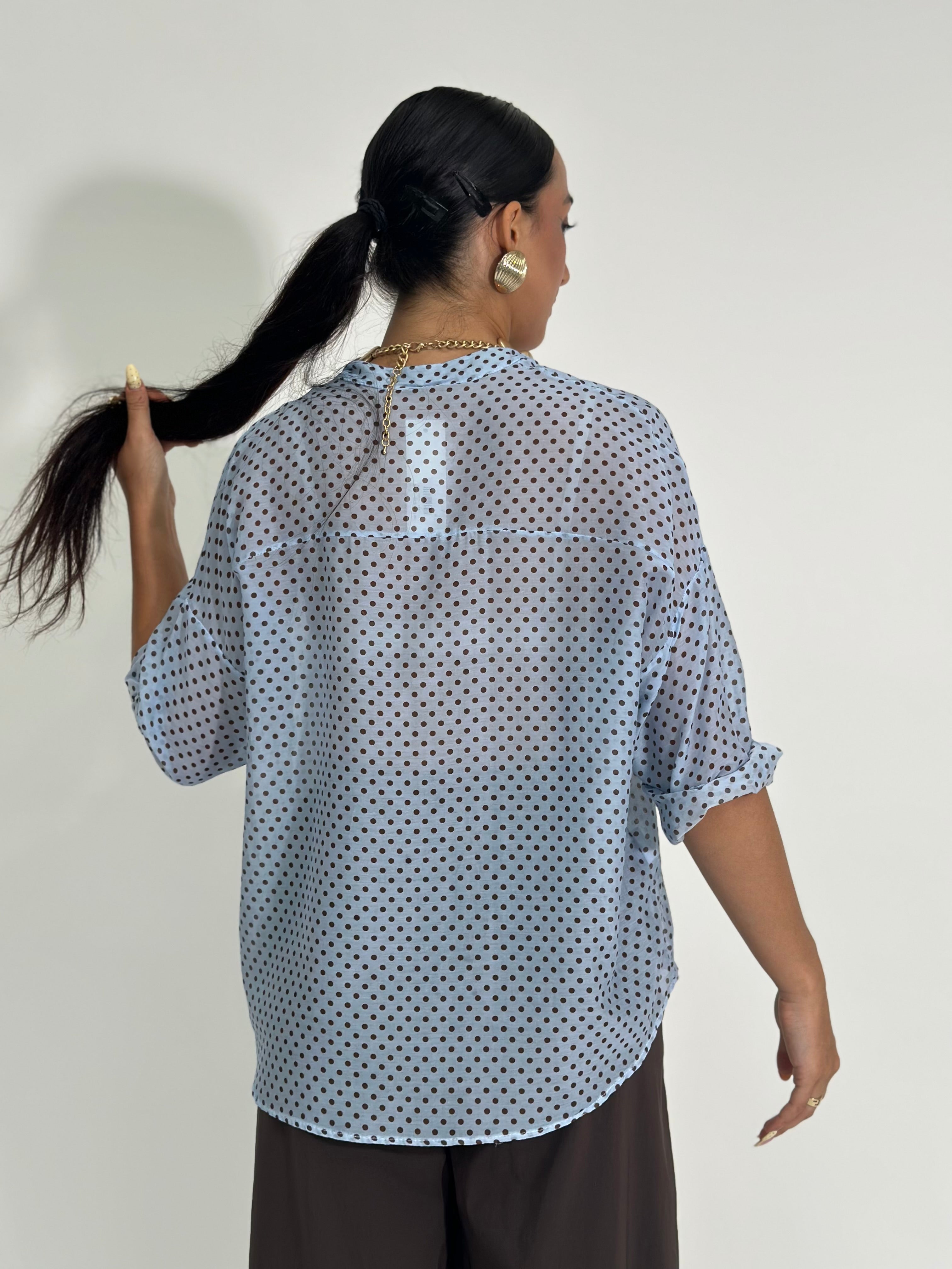 Camicia pois seta 164