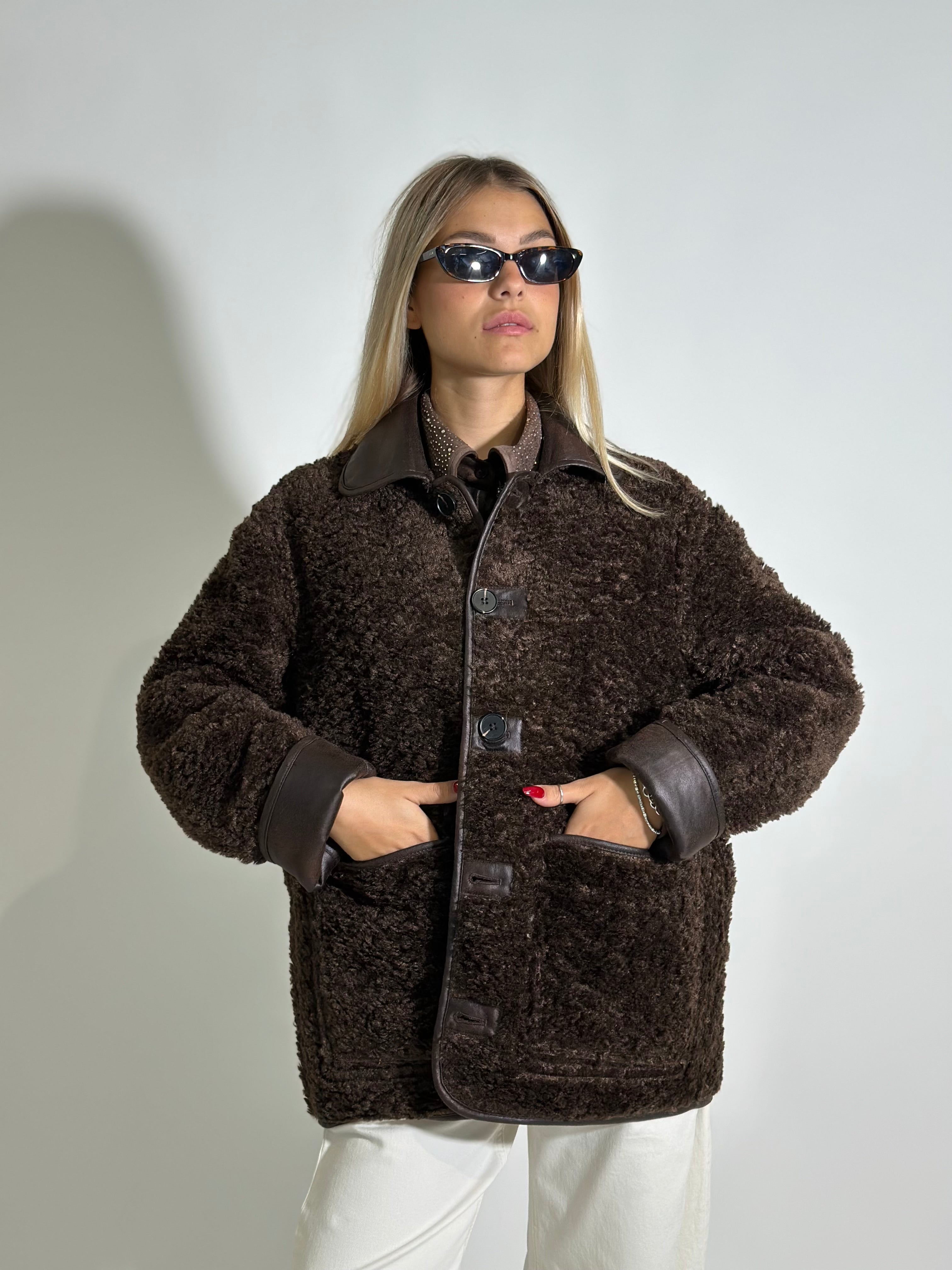 Giacca montone double 30087