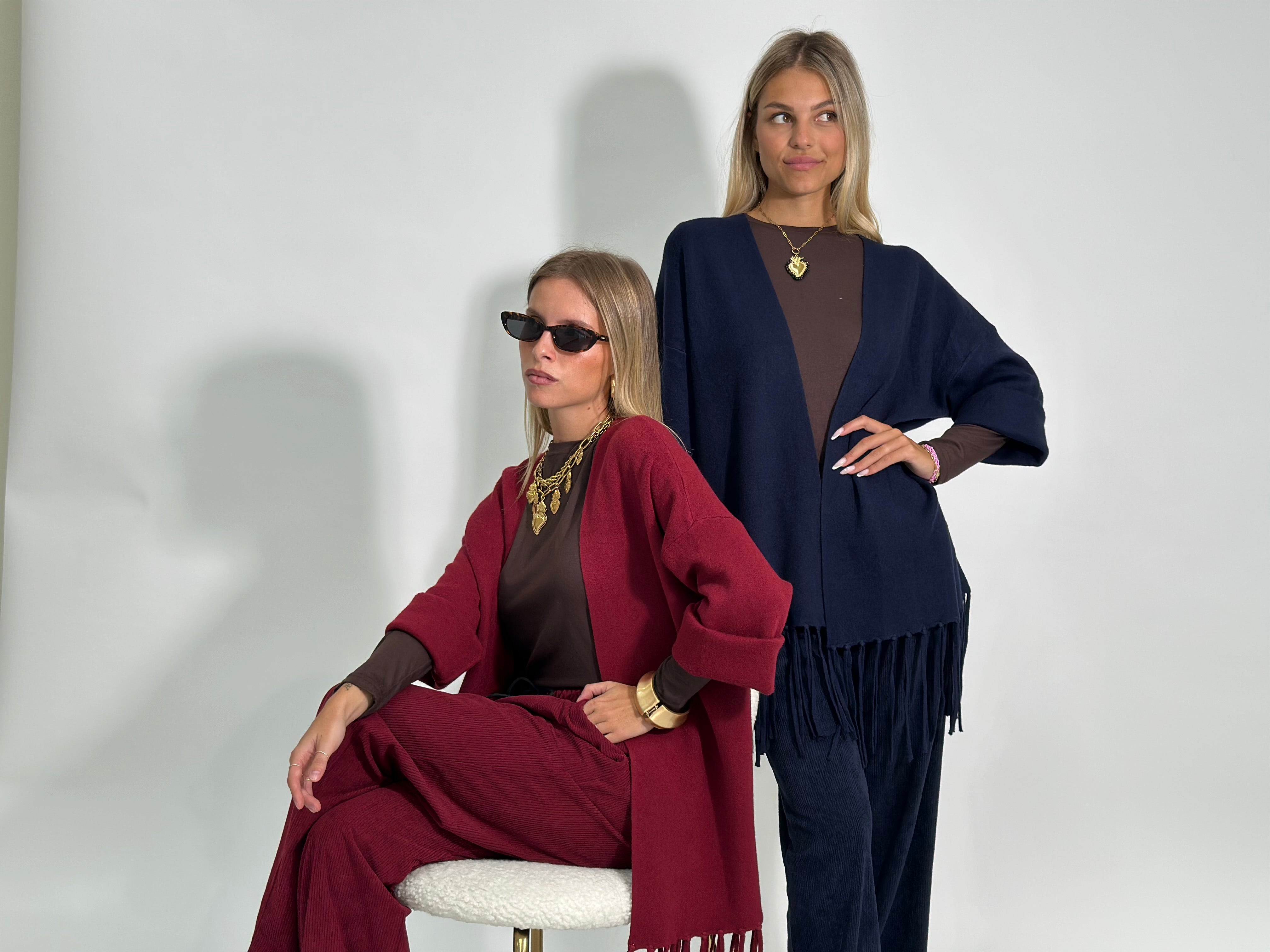 Pantalone velluto 25791 BURGUNDY