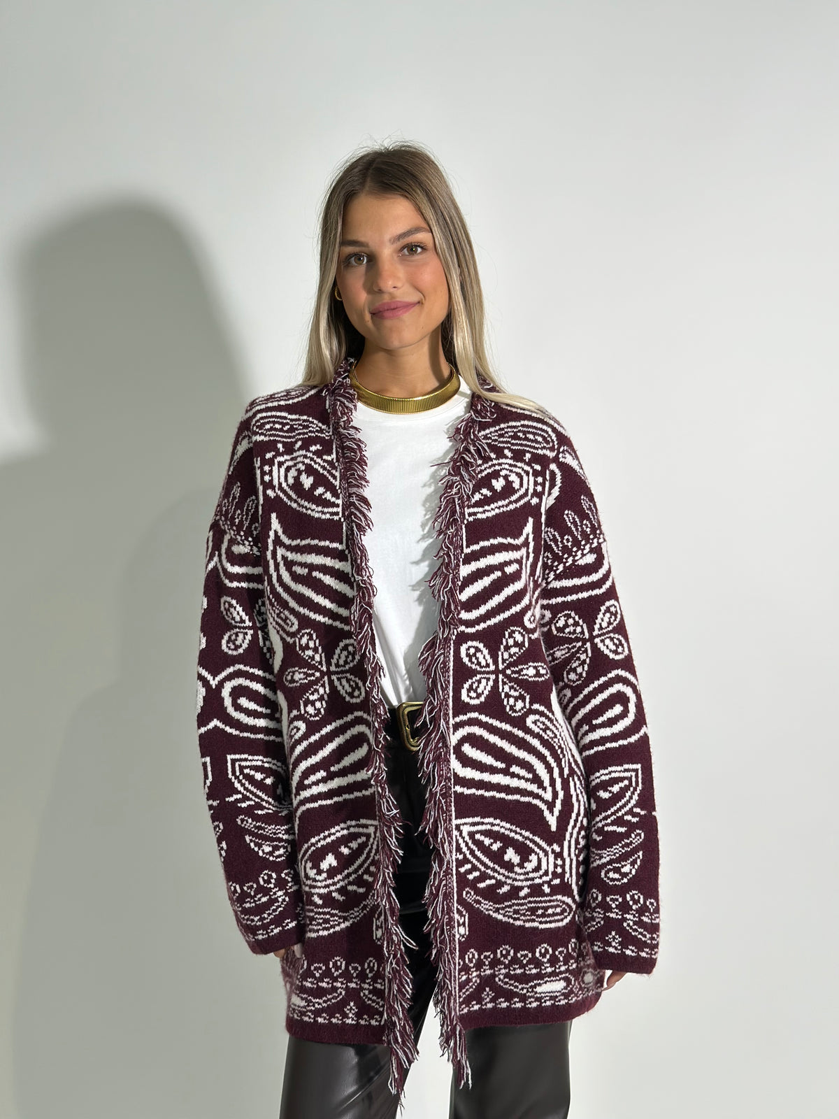 Giacca in maglia 9638
