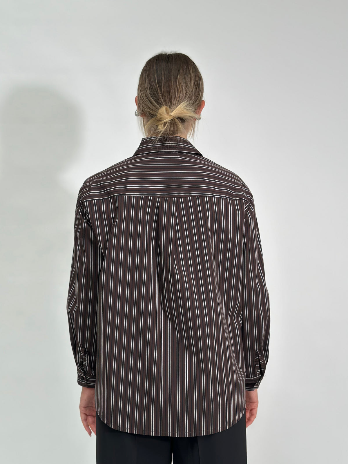 Camicia bastoncino over 28813 MORO