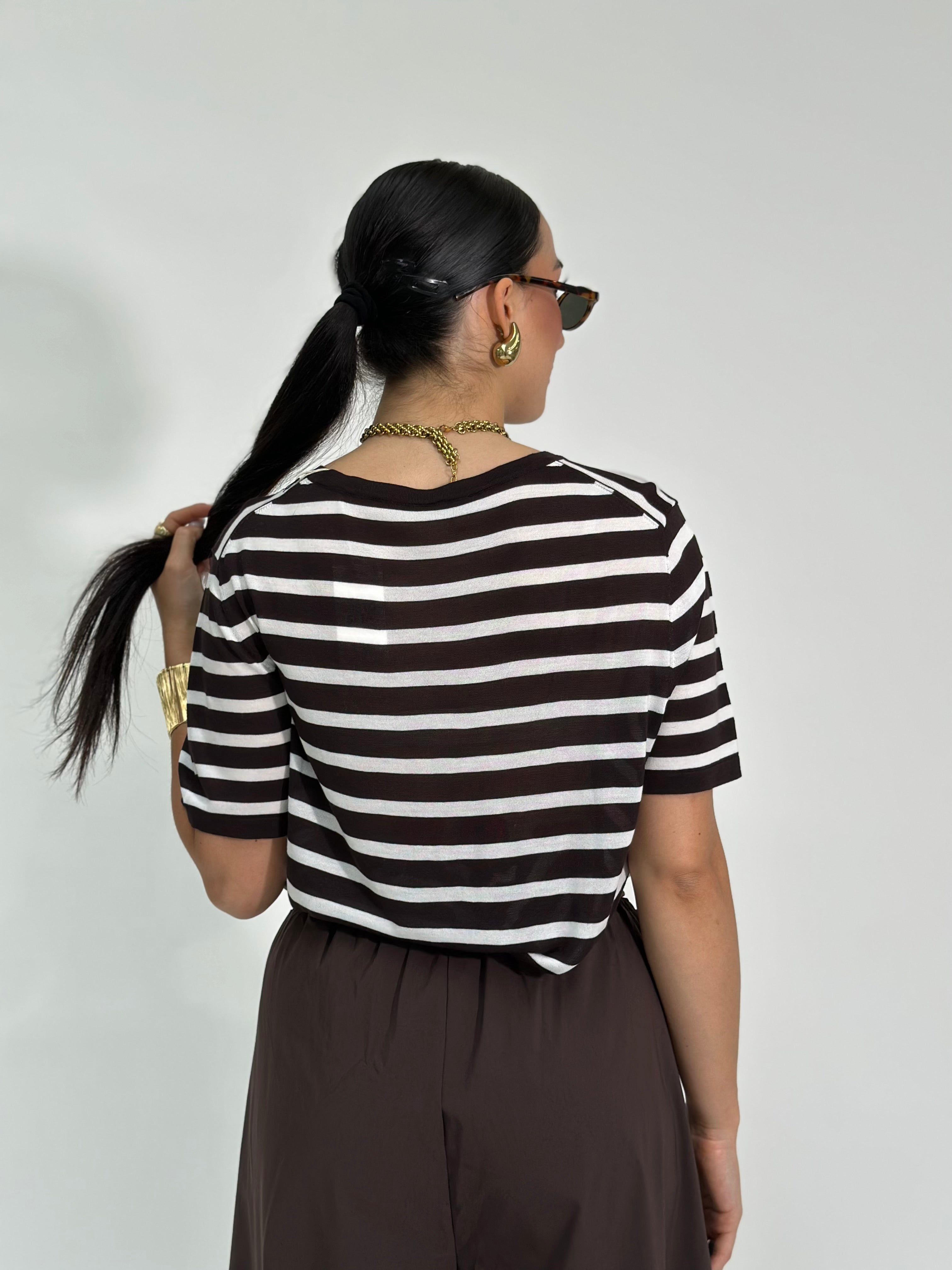 Maglia misto seta E262