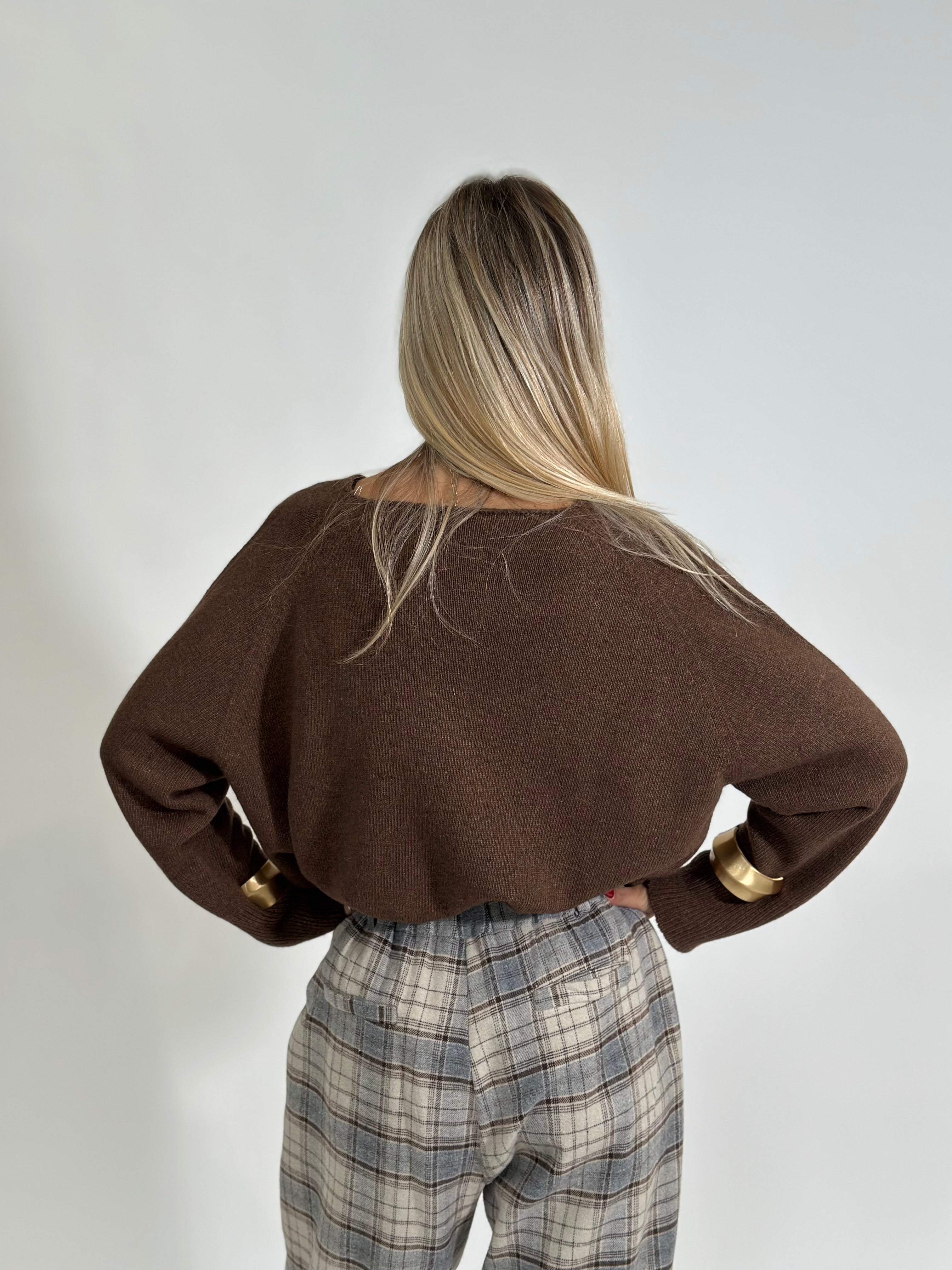 Maglia Cashmere 6617 MORO