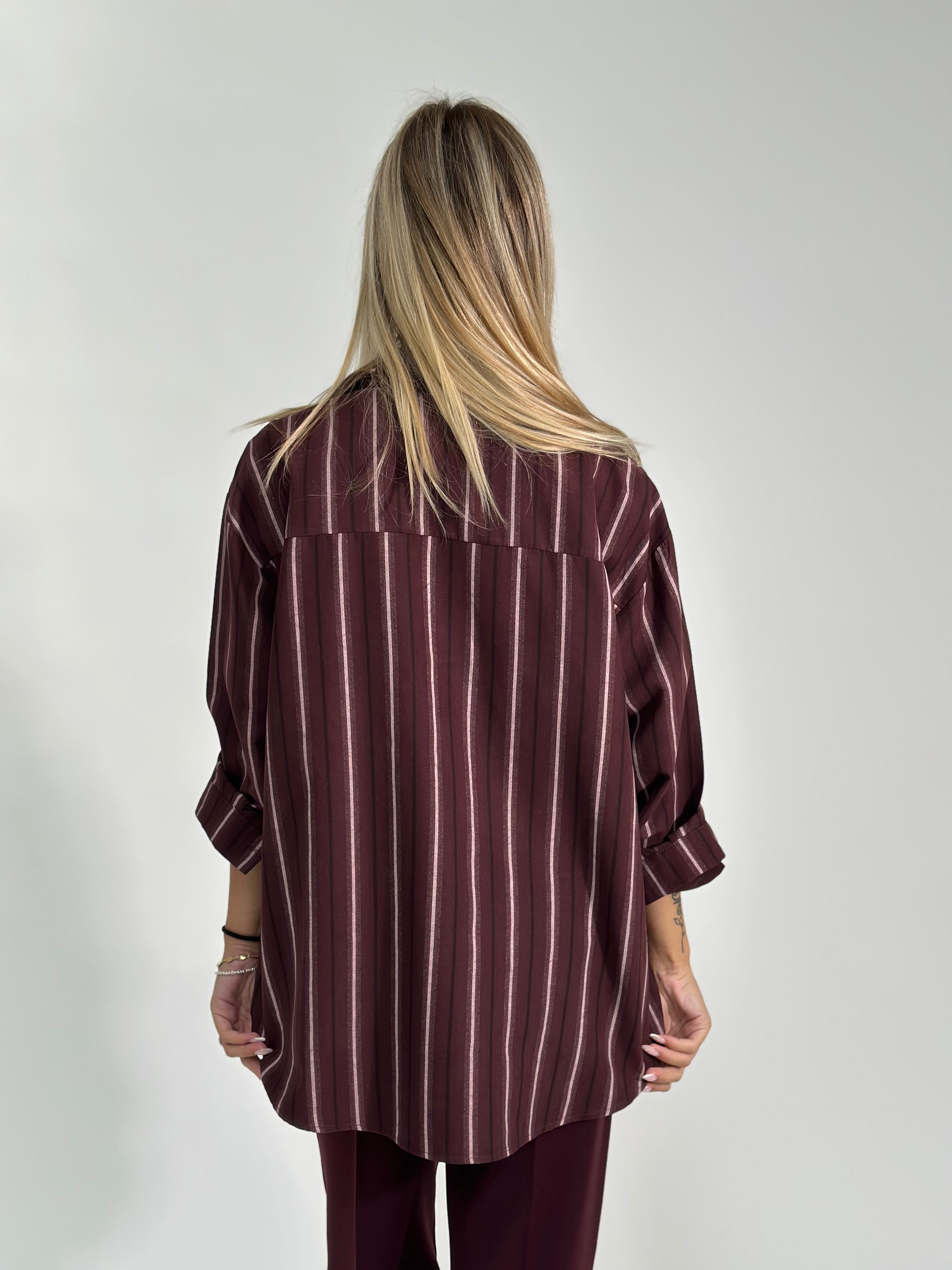 Camicia rigata 56007