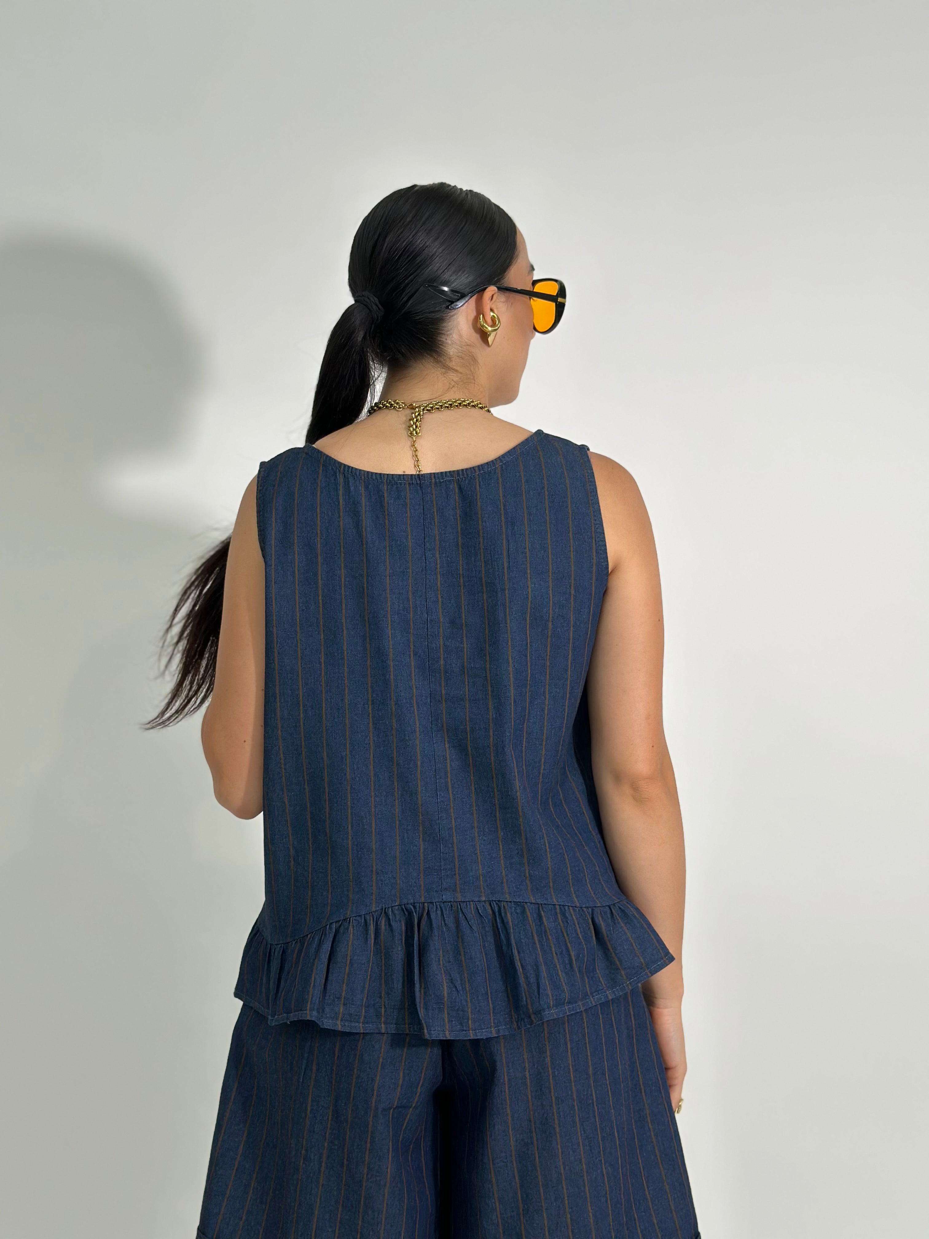 Camicia smanicata 16093