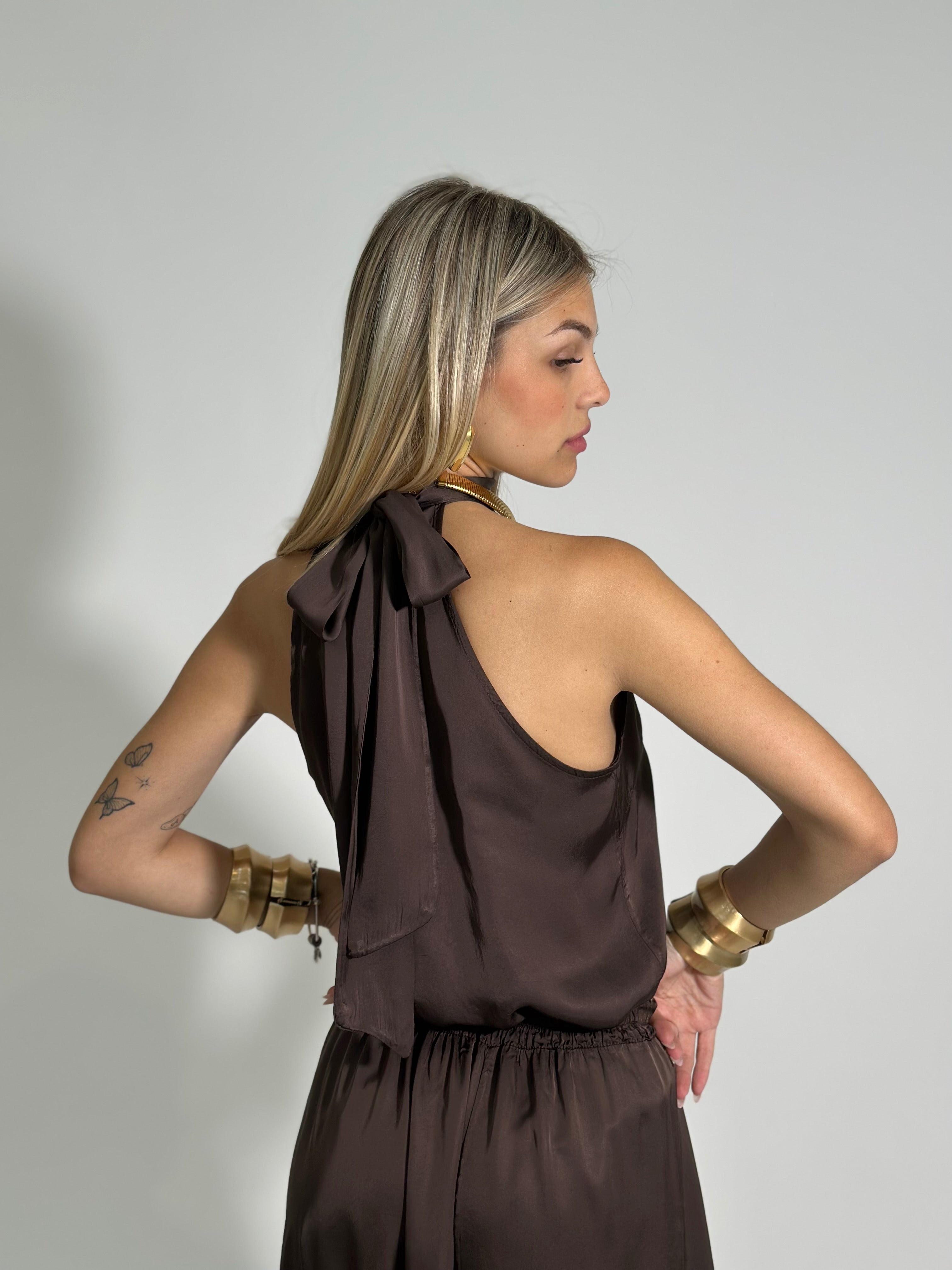 Top viscosa 18809 BROWN