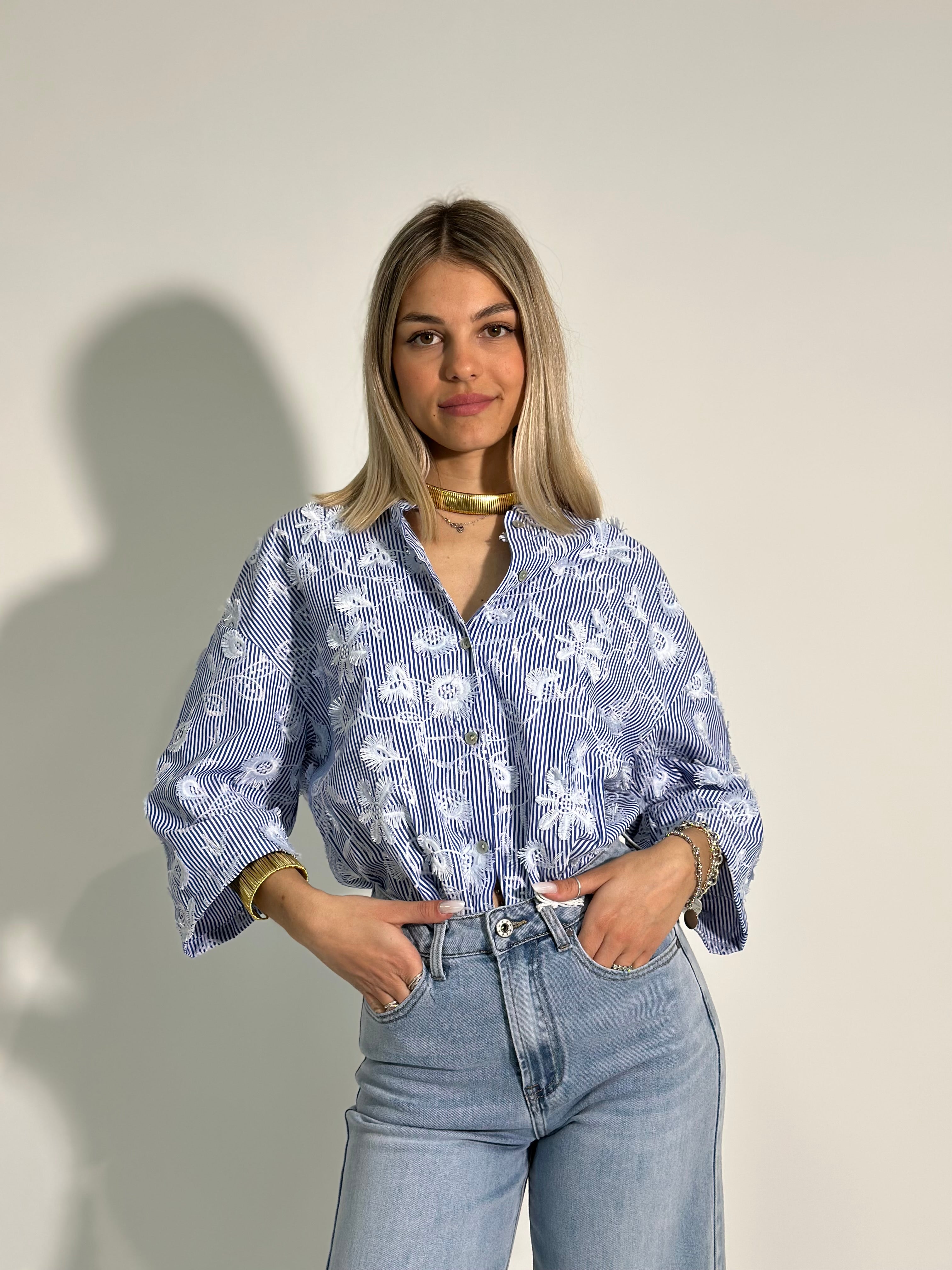 Camicia fiori 93990