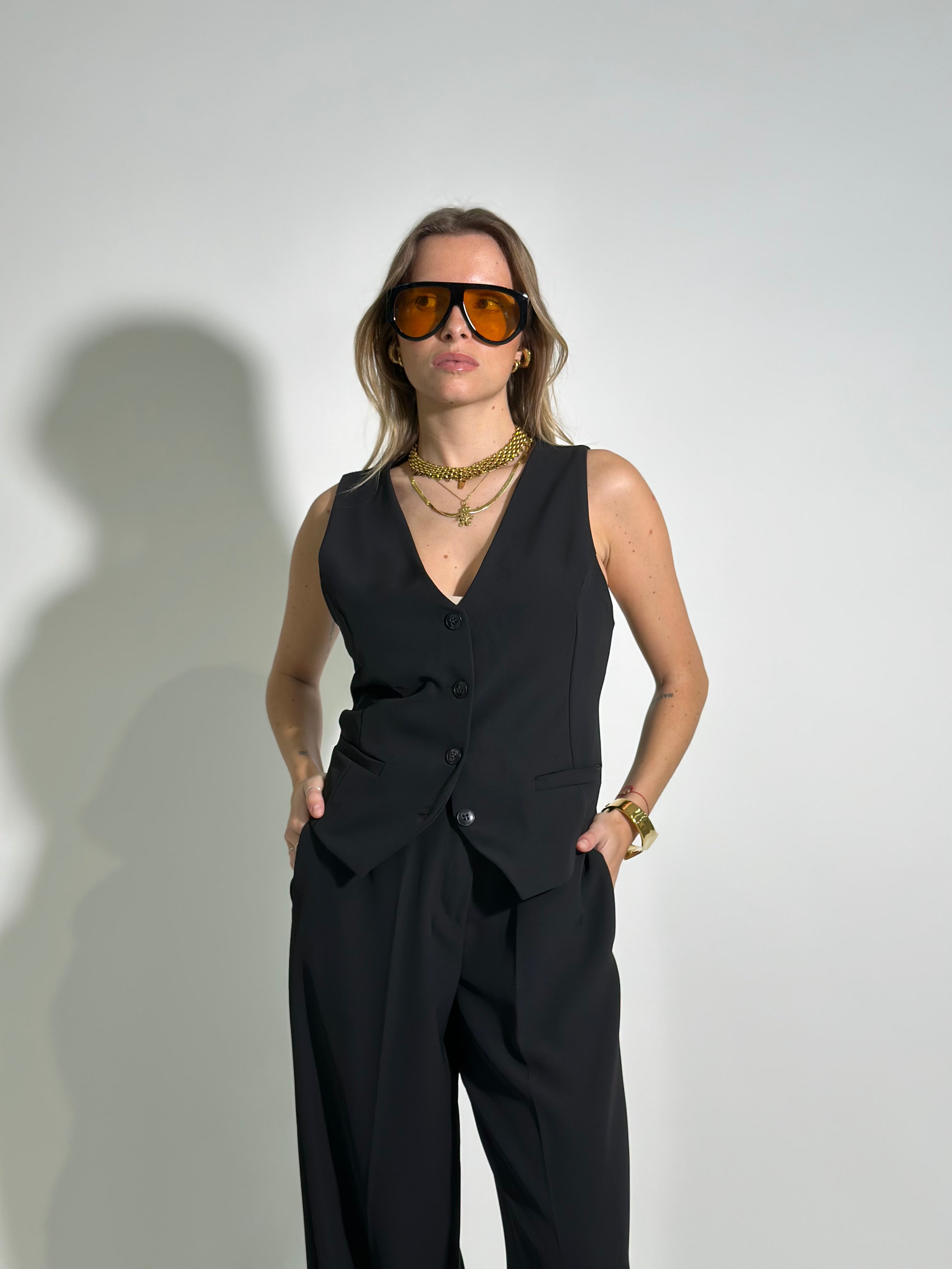 Pantalone birkin fluido 6231