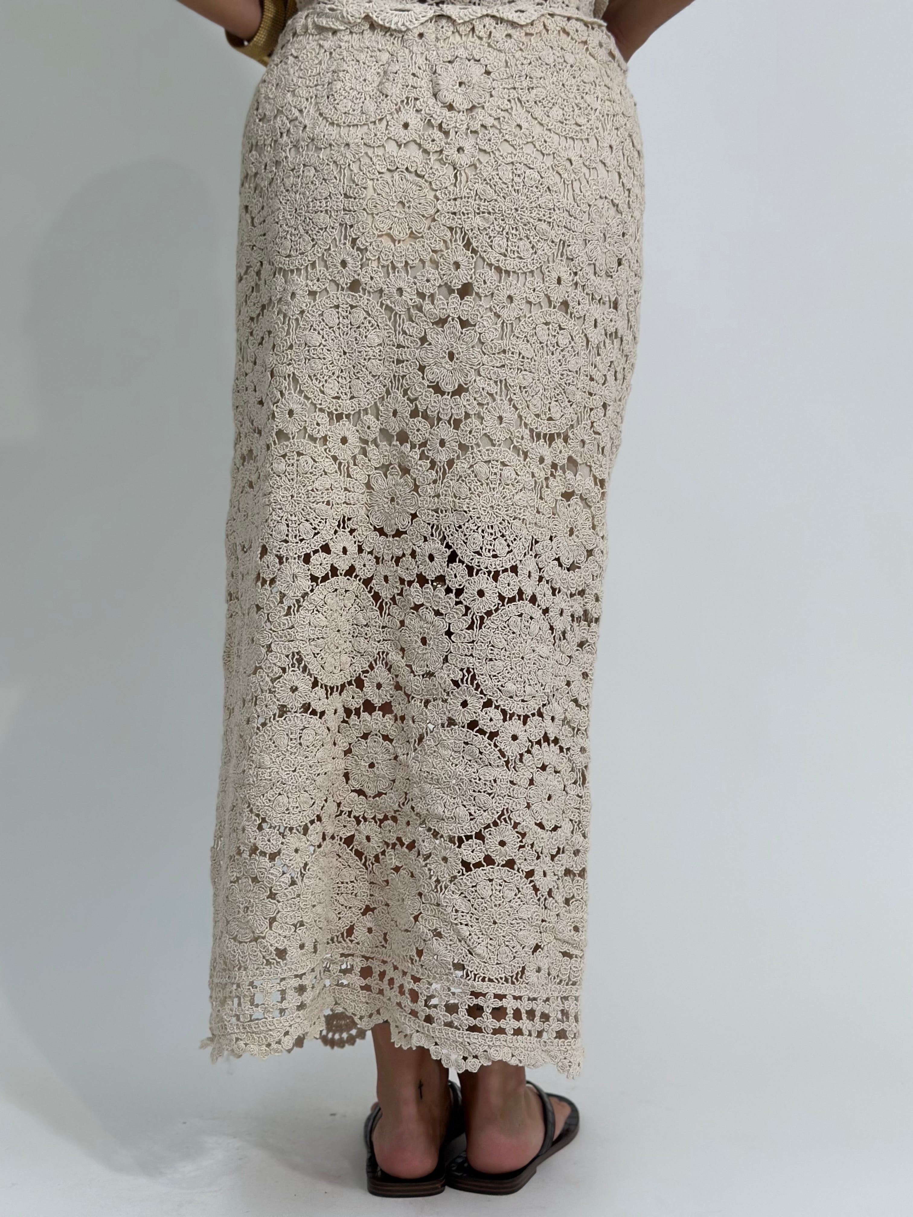 Gonna sirena crochet 28044
