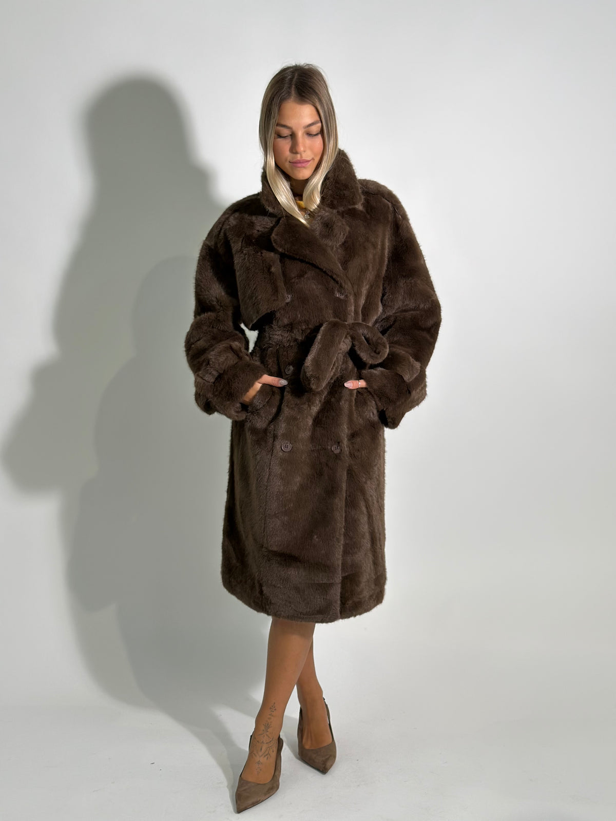 Pelliccia trench 30036