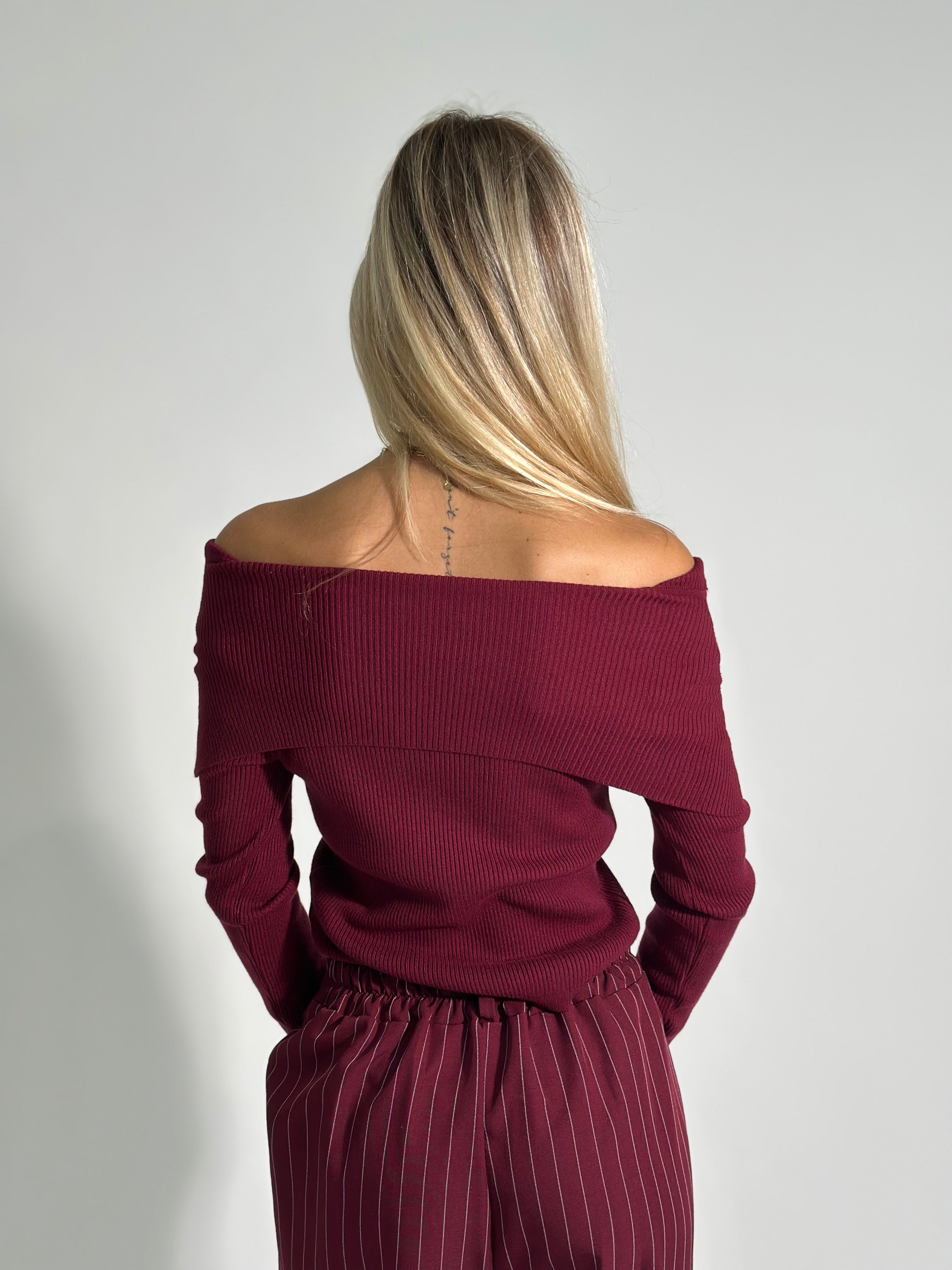 Maglia omerale 5203 BURGUNDY