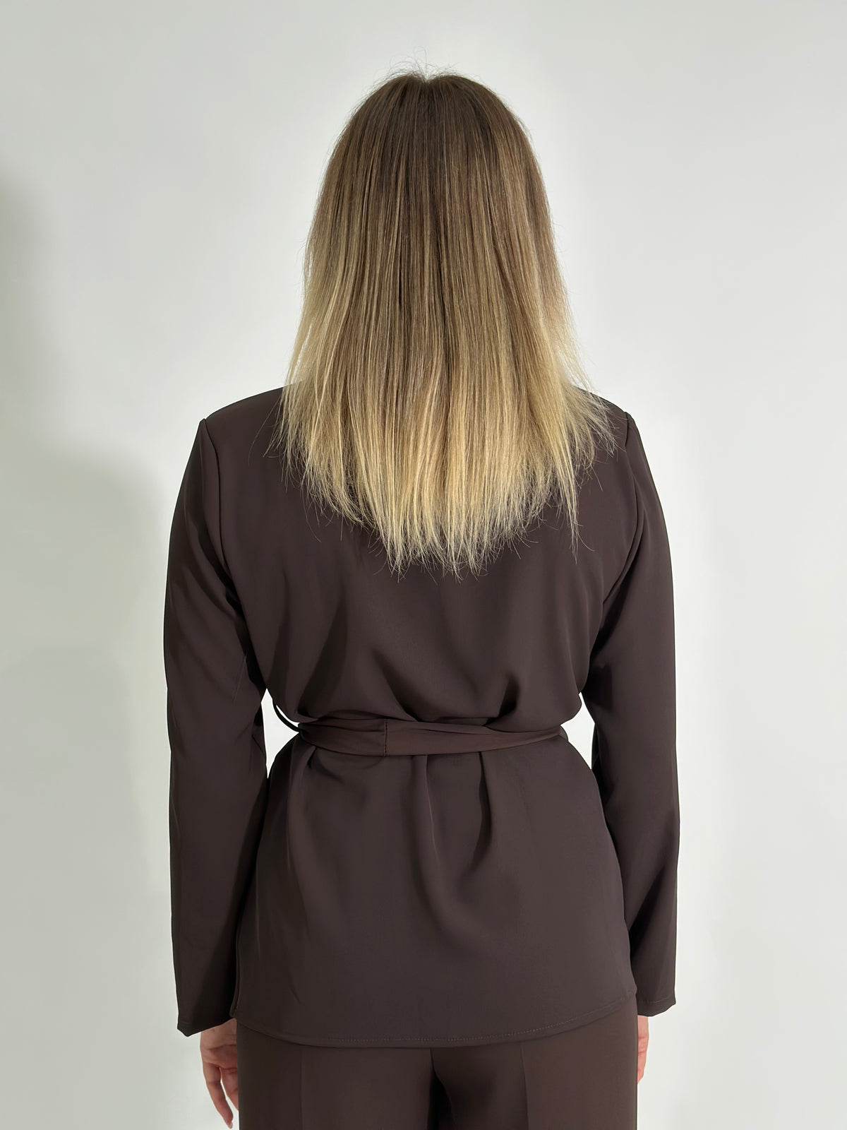 Giacca fluido 6329 MORO
