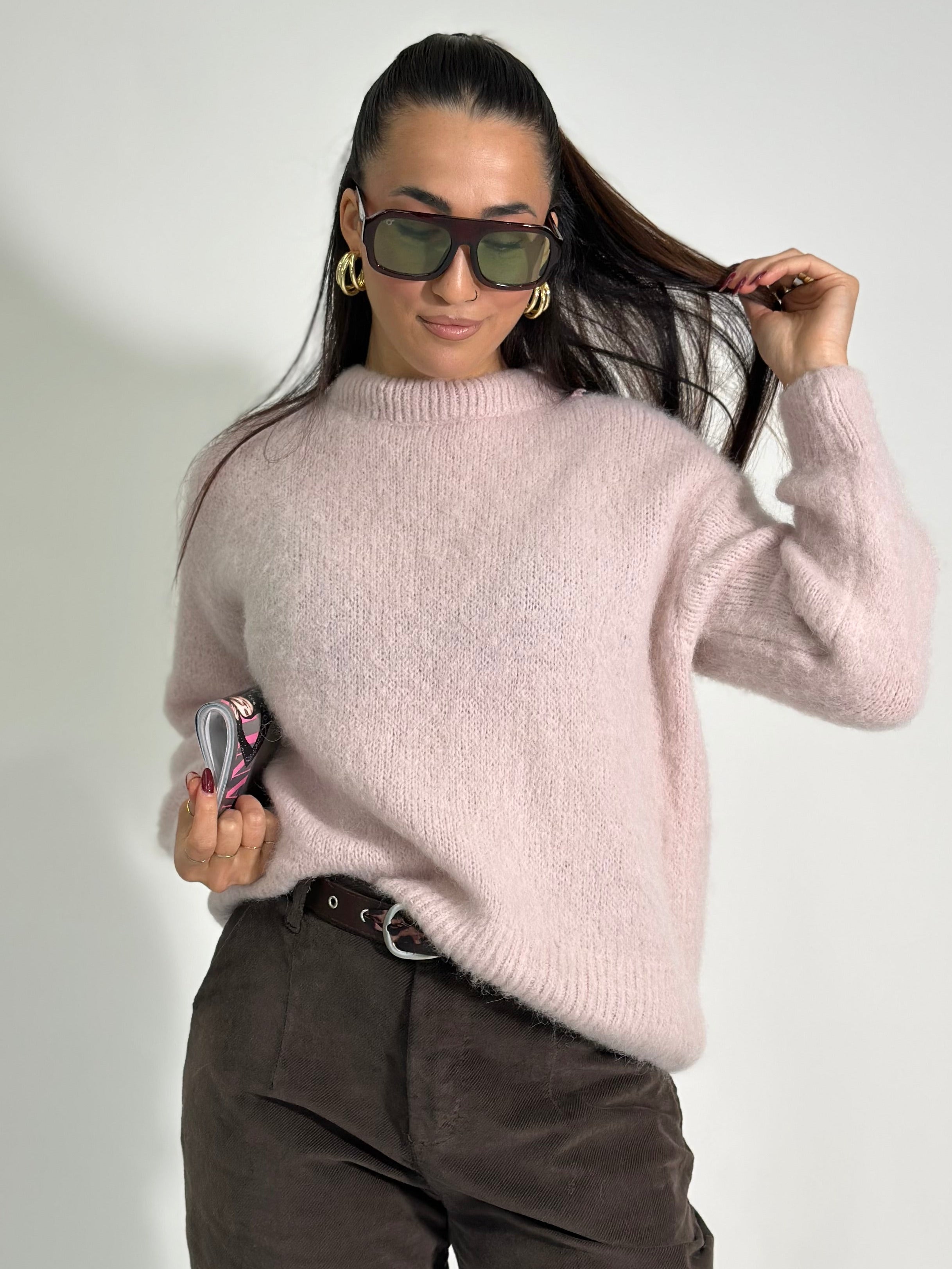 Maglia alpaca 25121 ROSA