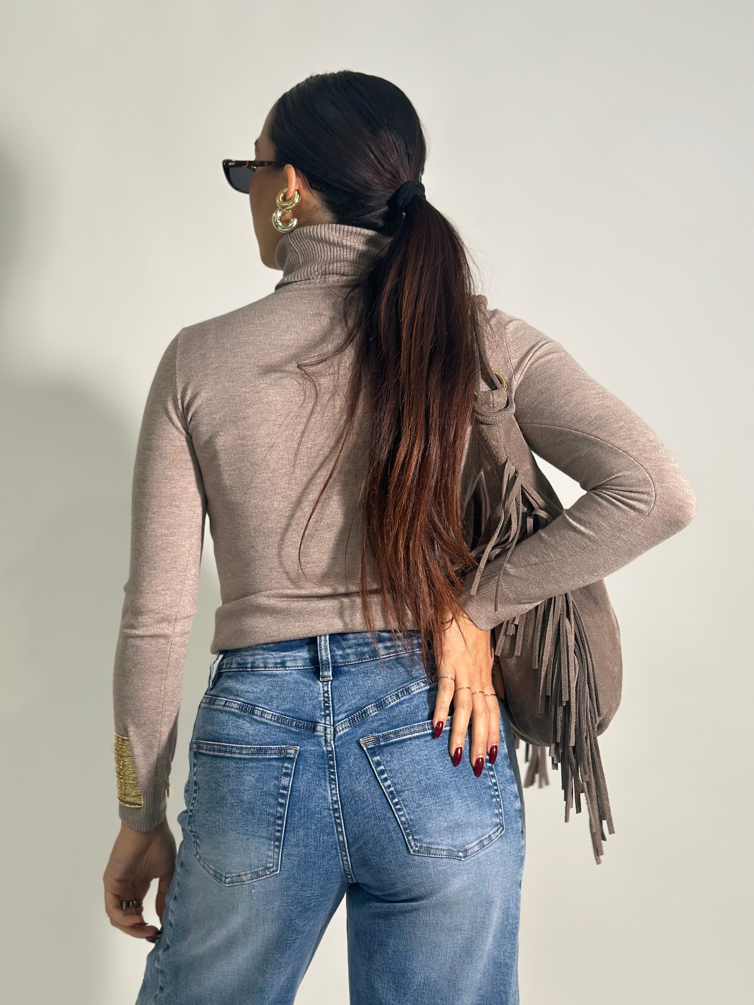 Maglia dolcevita basic