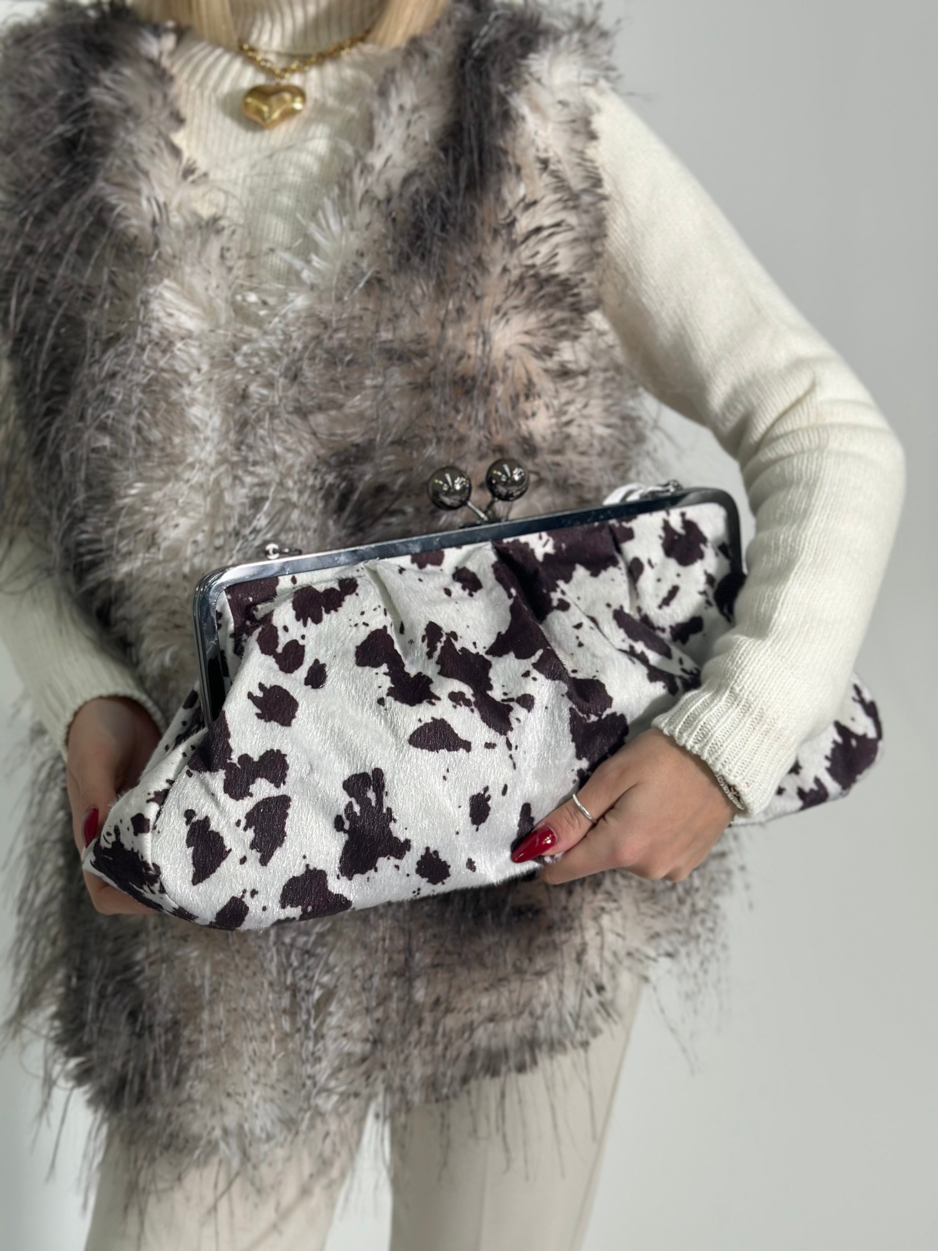 Borsa clutch animalier PH5336