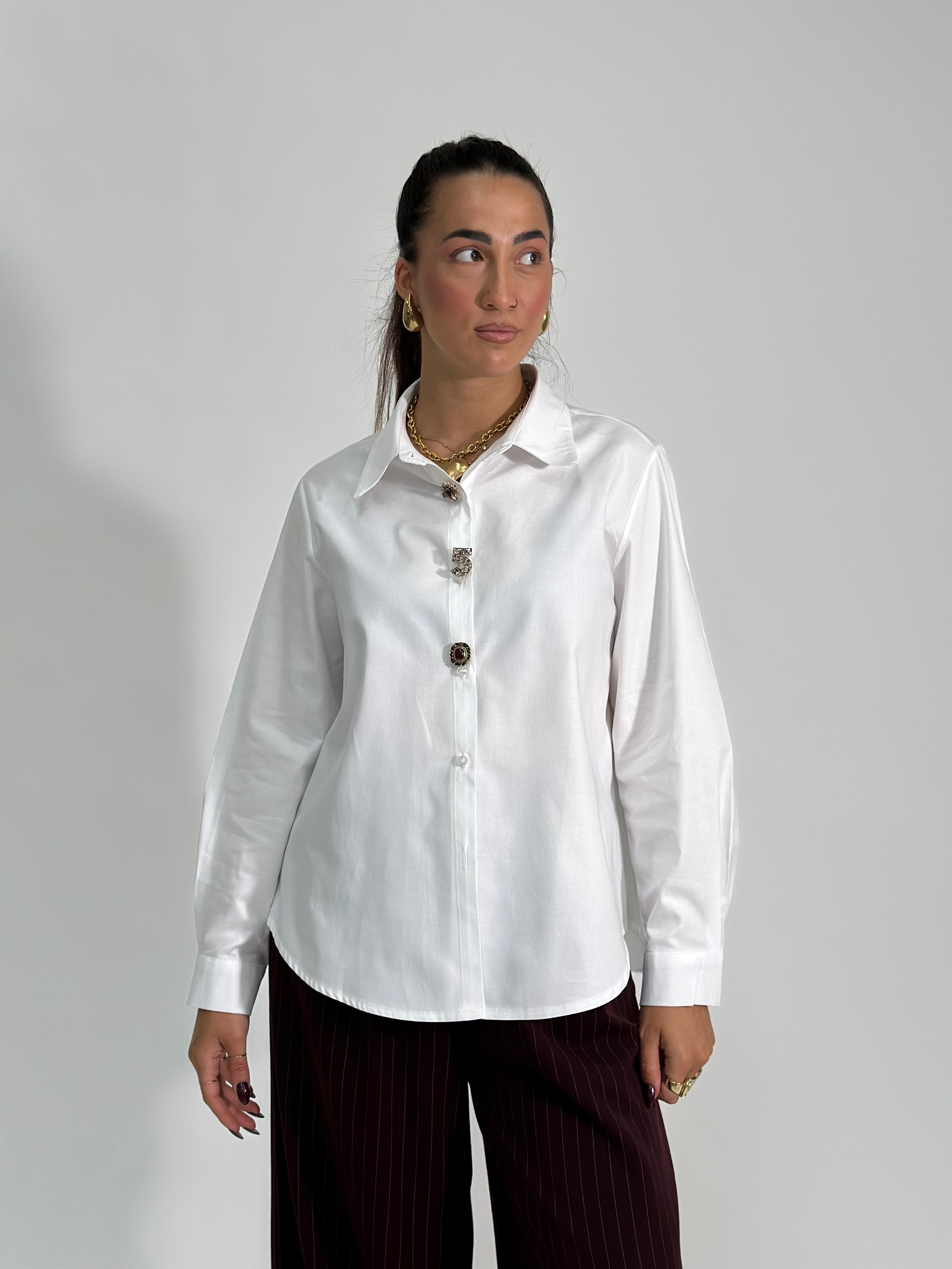 Camicia oxford 27595 BIANCO