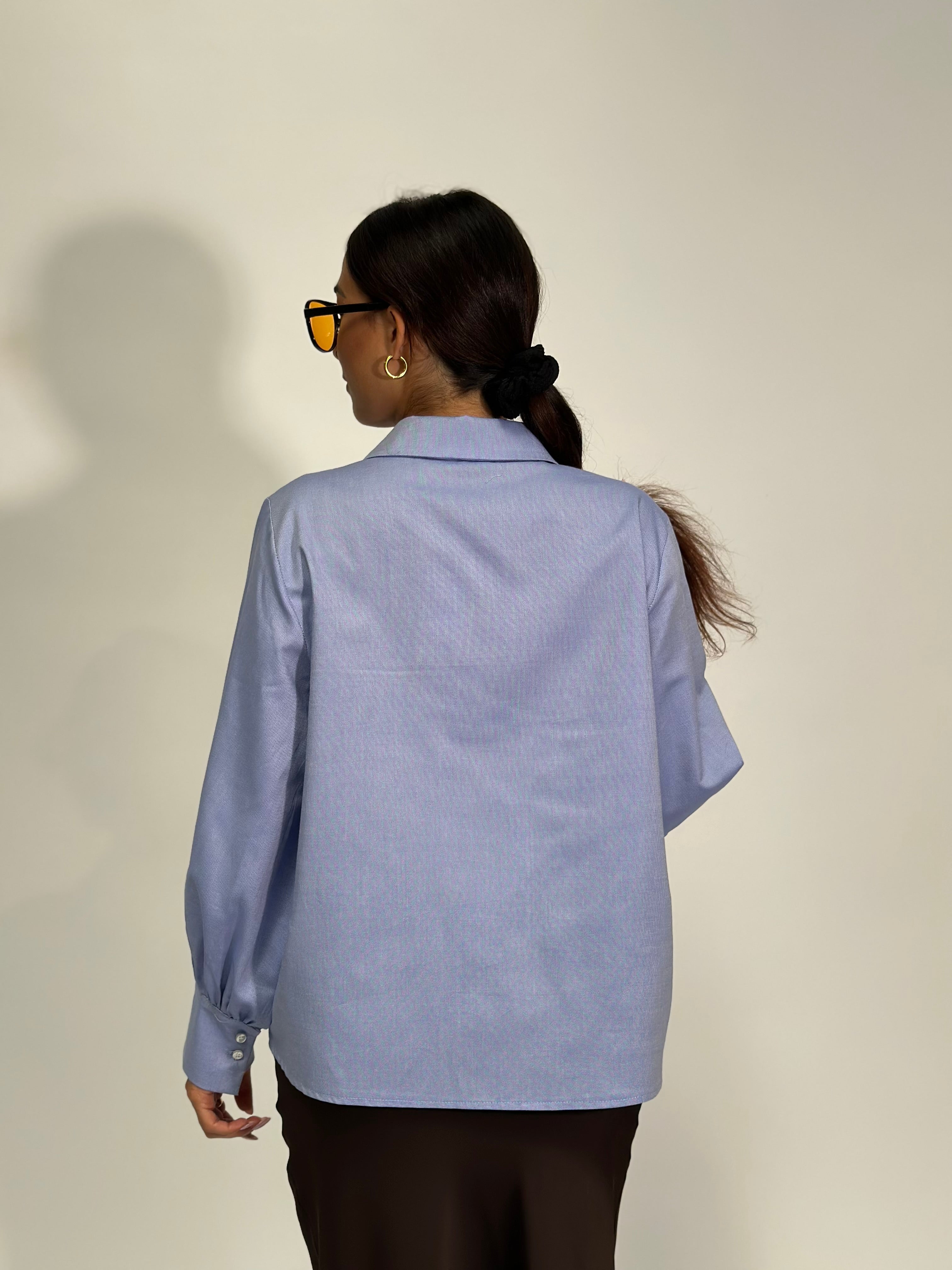 Camicia Grrr 27598 AZZURRO