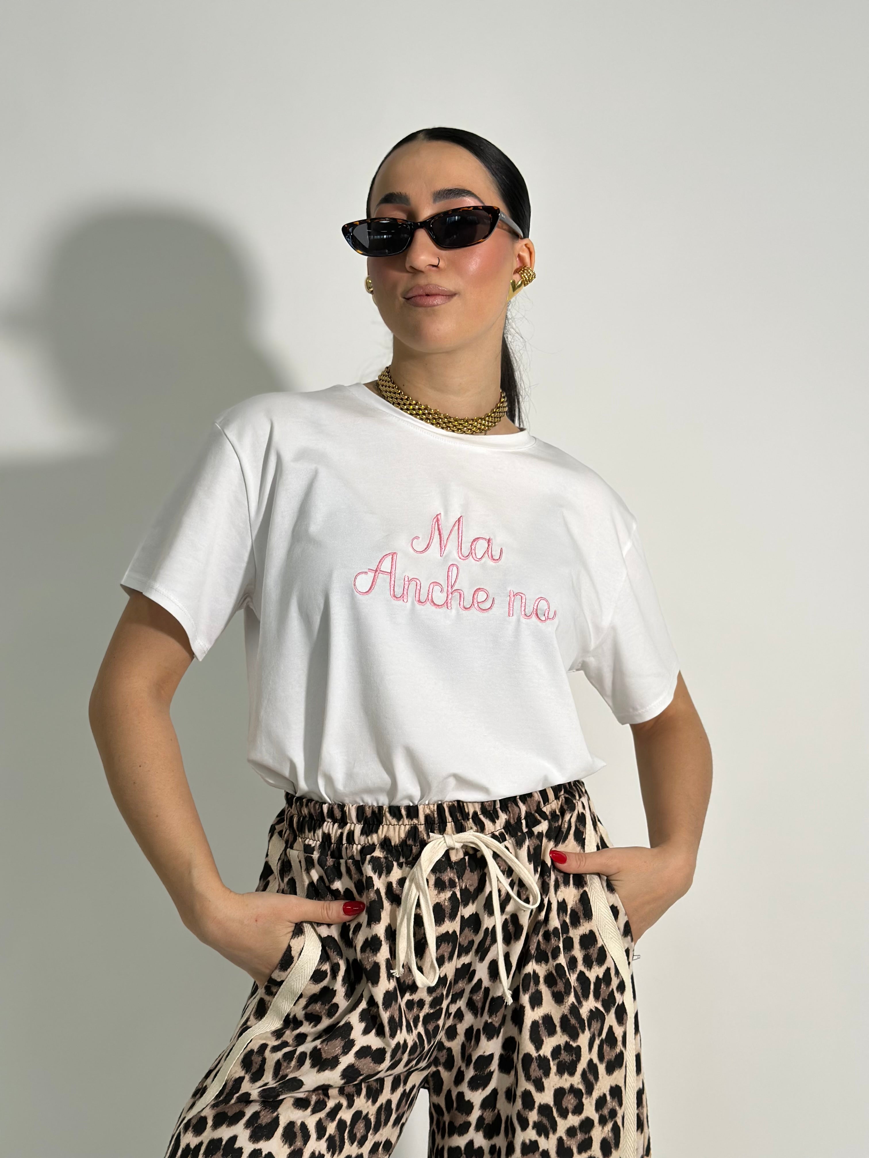 T-shirt "ma anche no" 301-7
