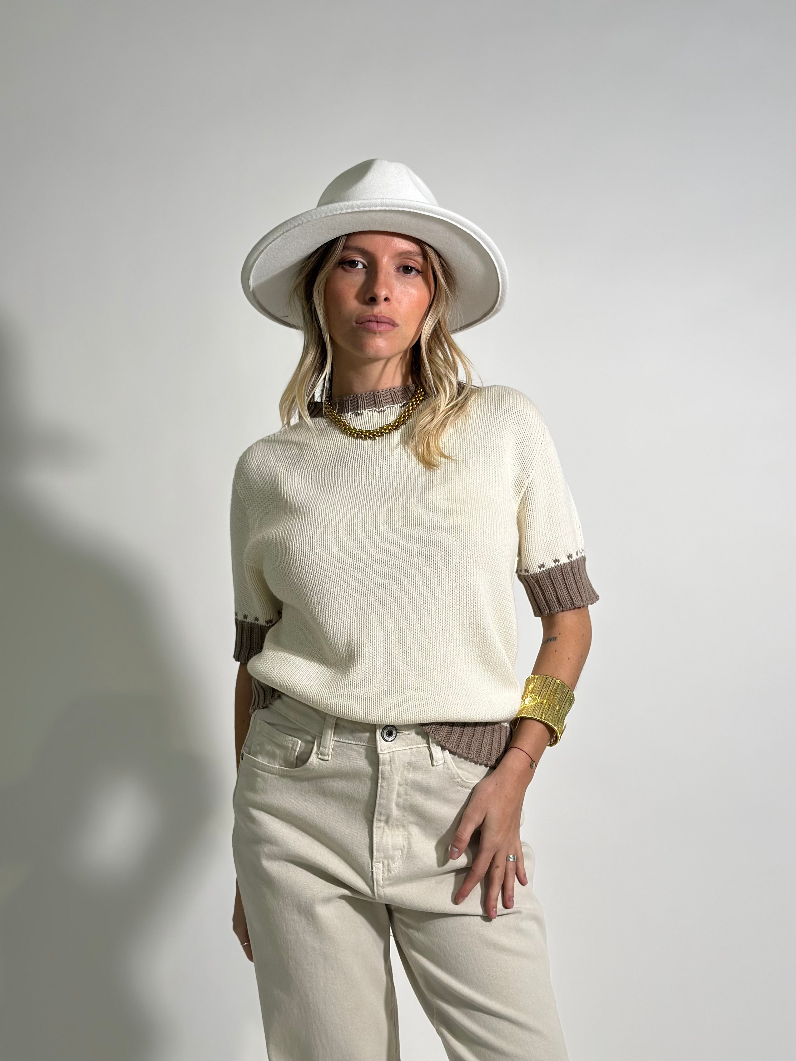 Maglia bicolore 82604