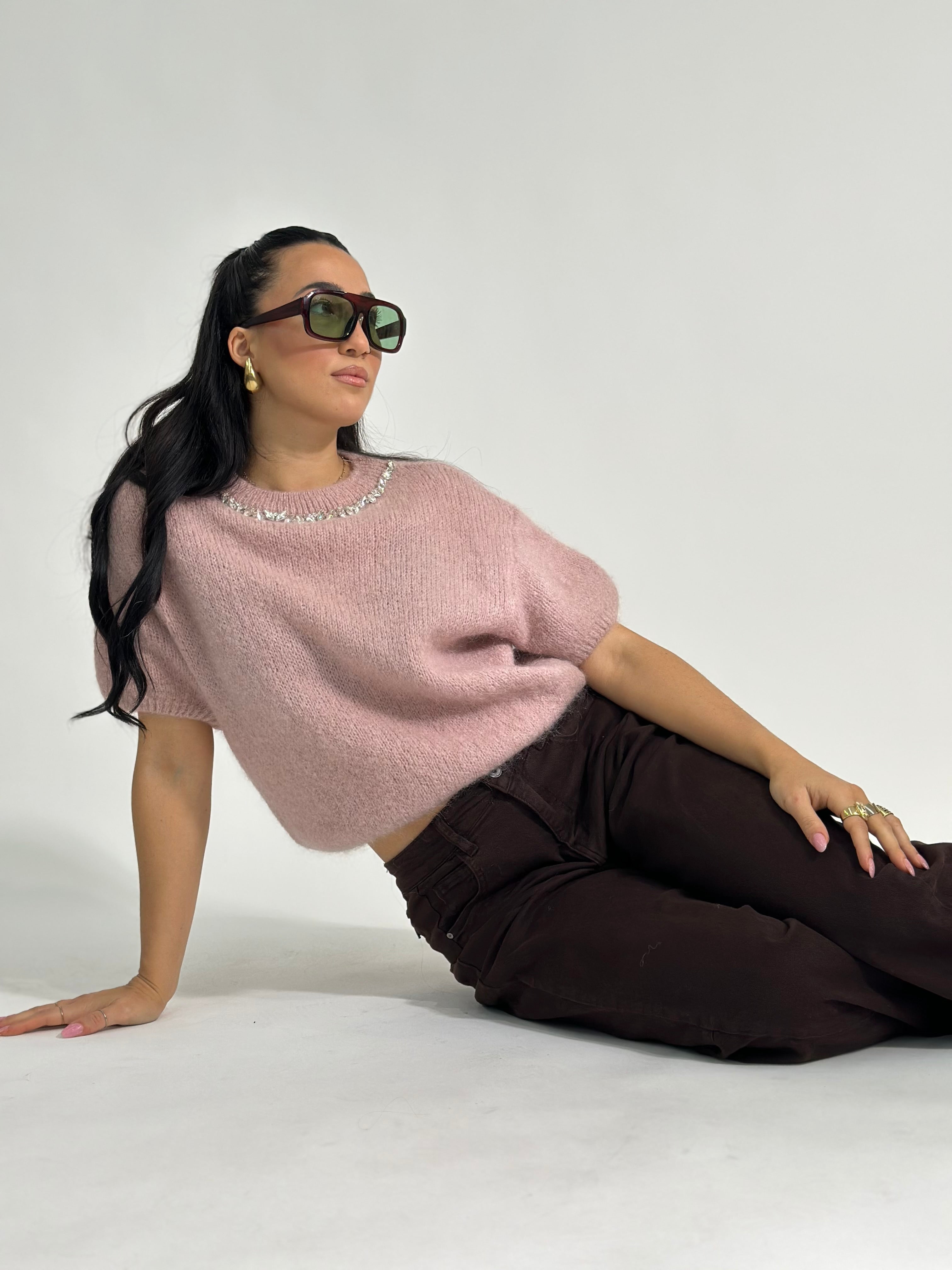 Maglia cristalli 3802