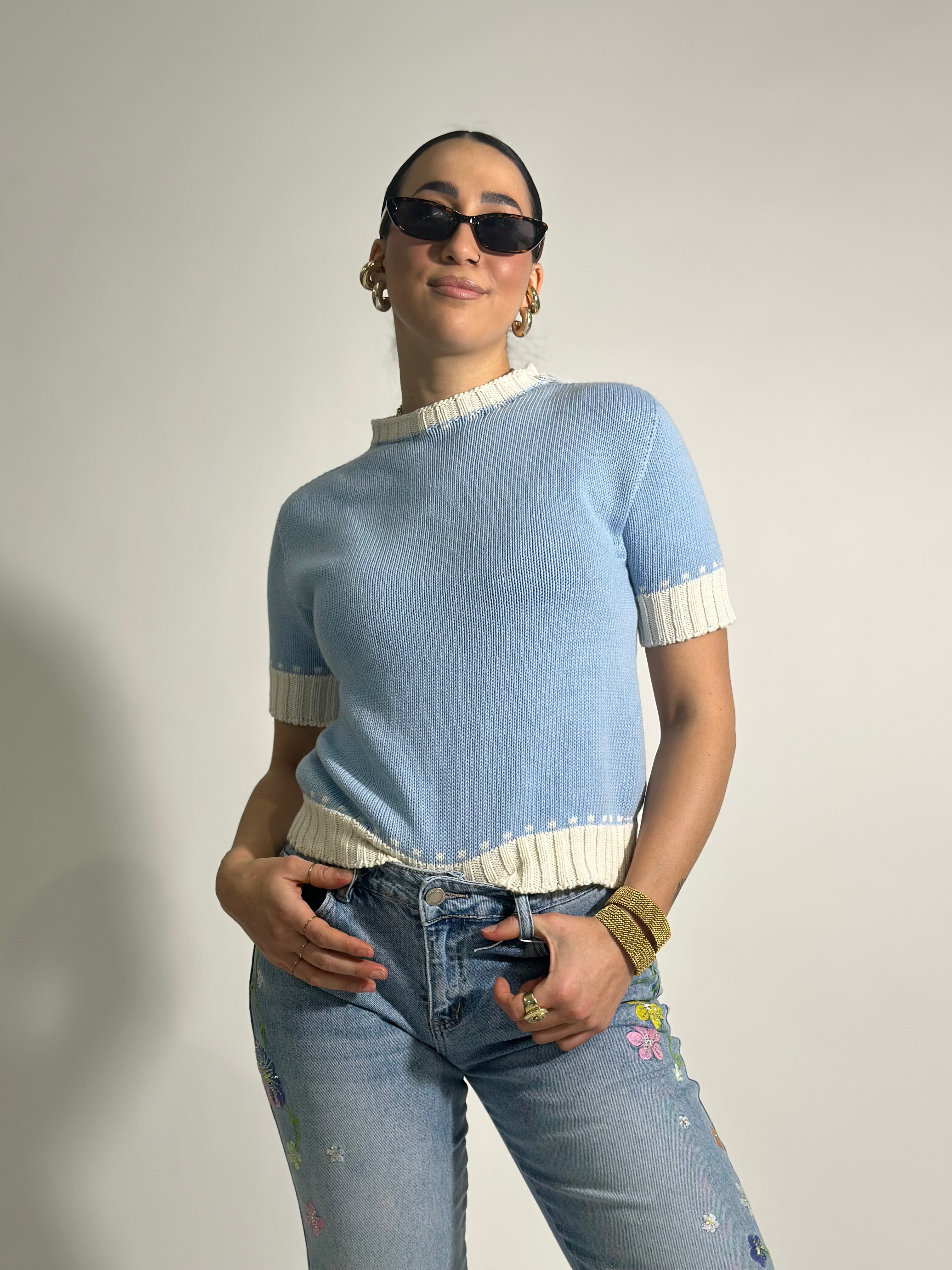 Maglia bicolore 82604