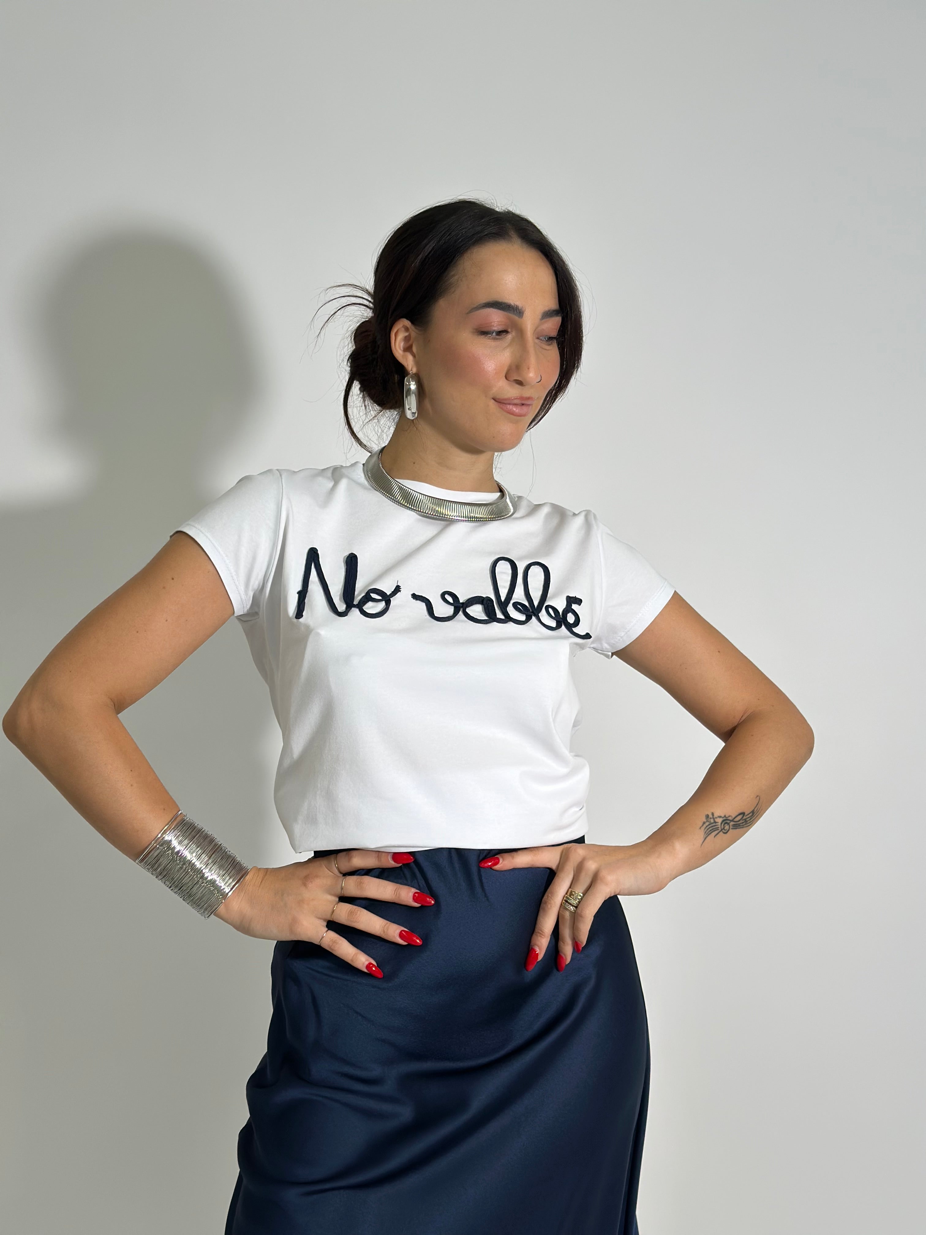 T-shirt No Vabbè 24022 BLU