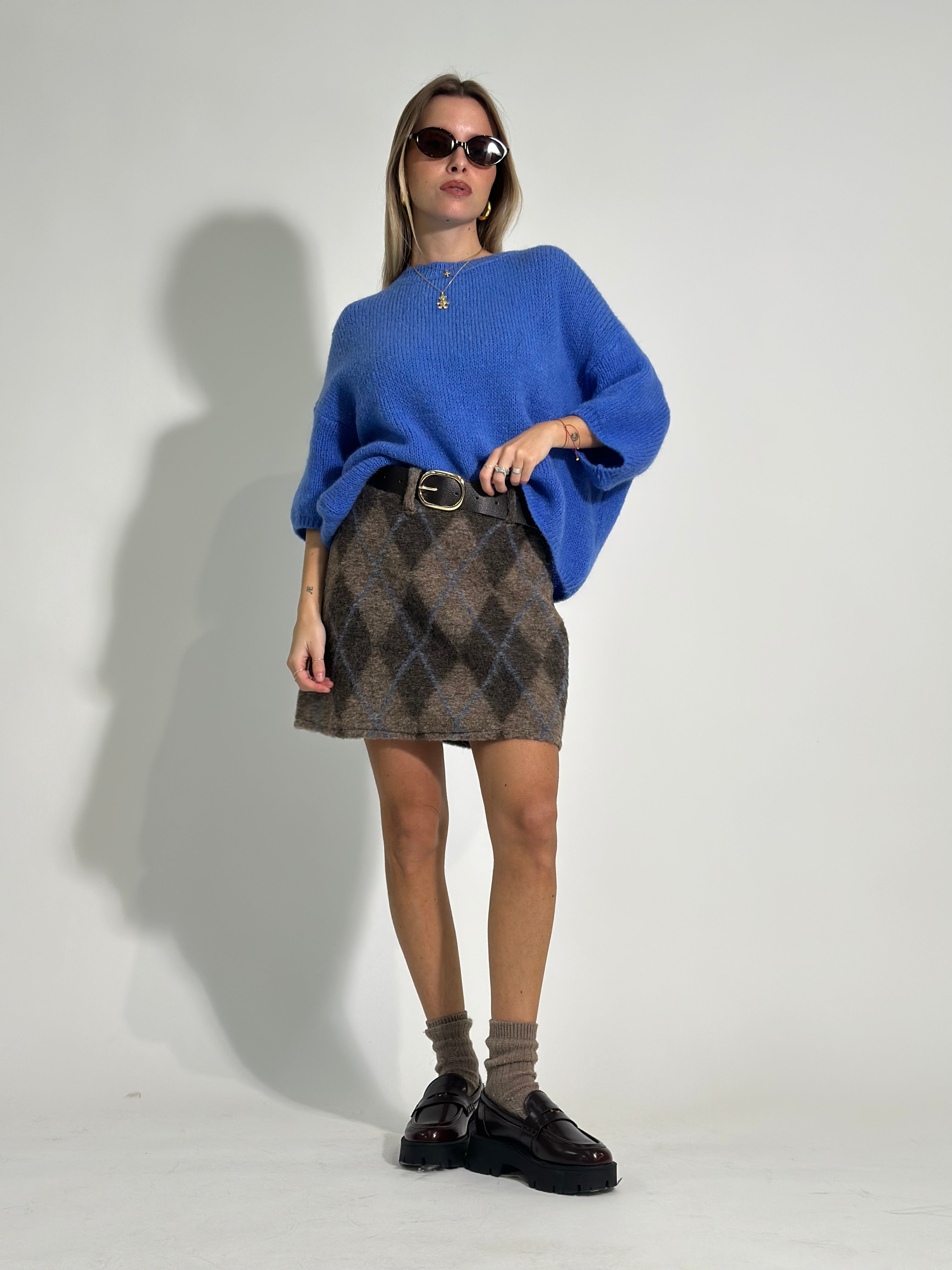 Gonna rombi 9705 TAUPE