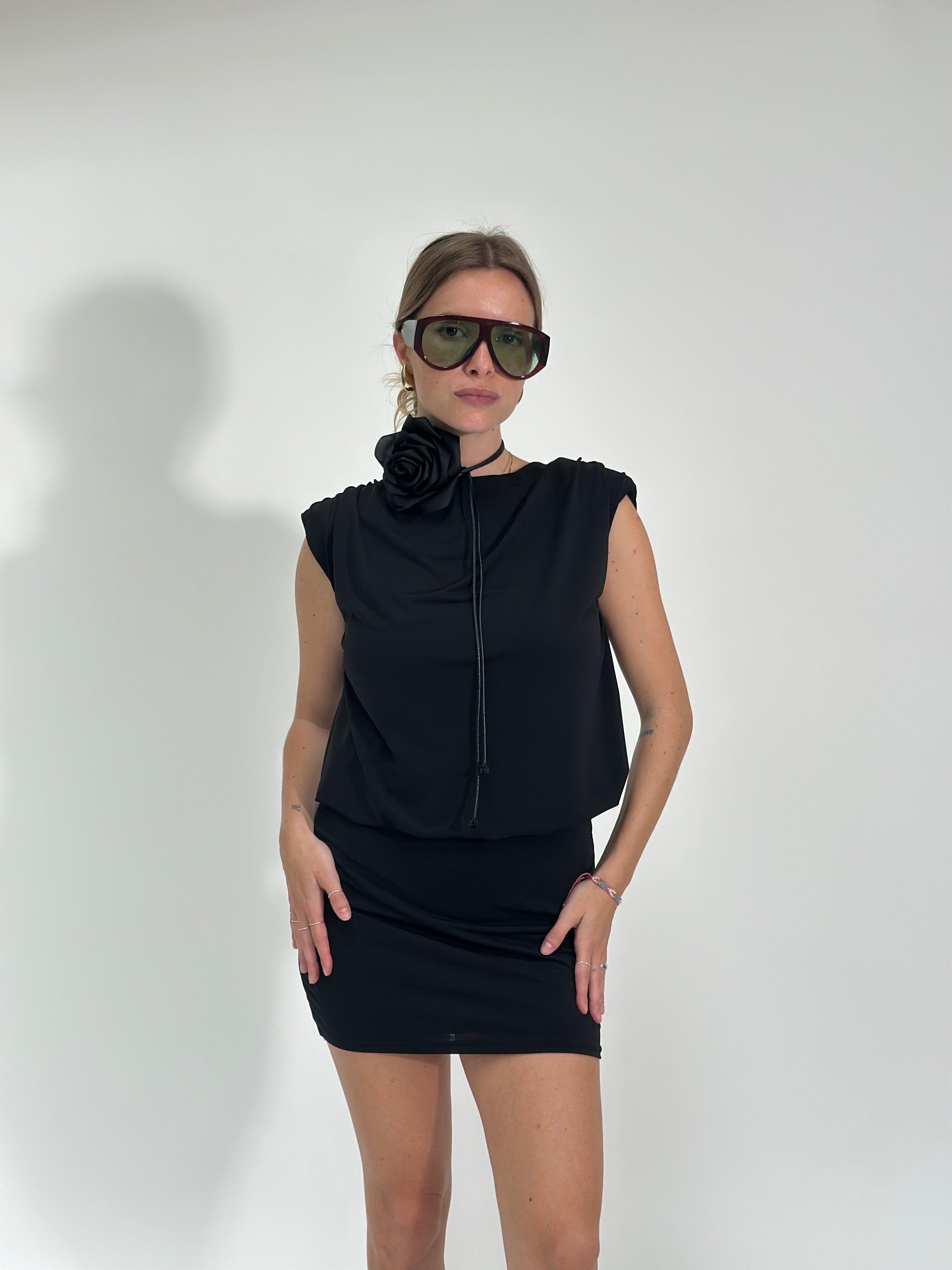 Abito tubino 11397 NERO