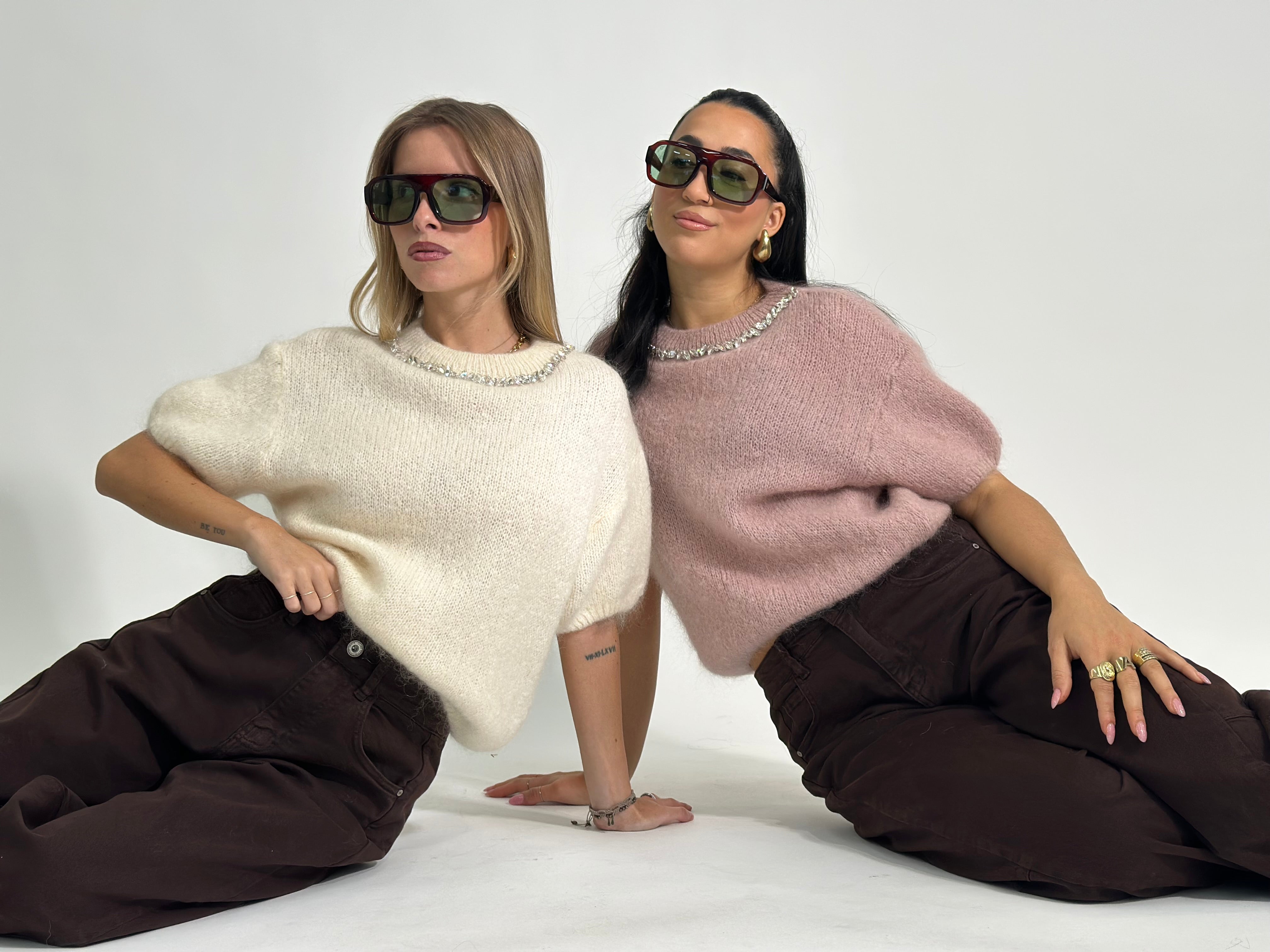 Maglia cristalli 3802