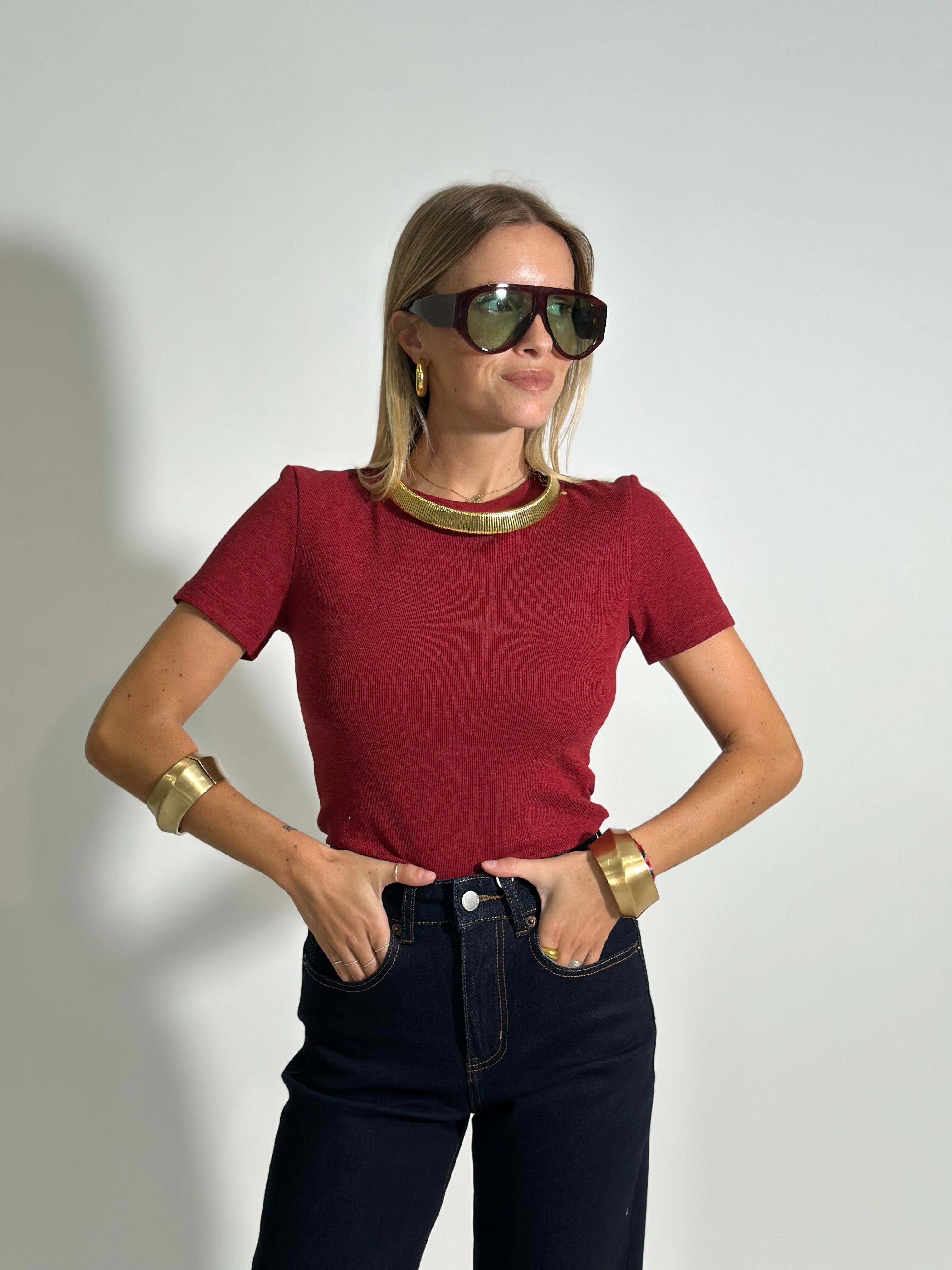 Maglia 240452 BORDO