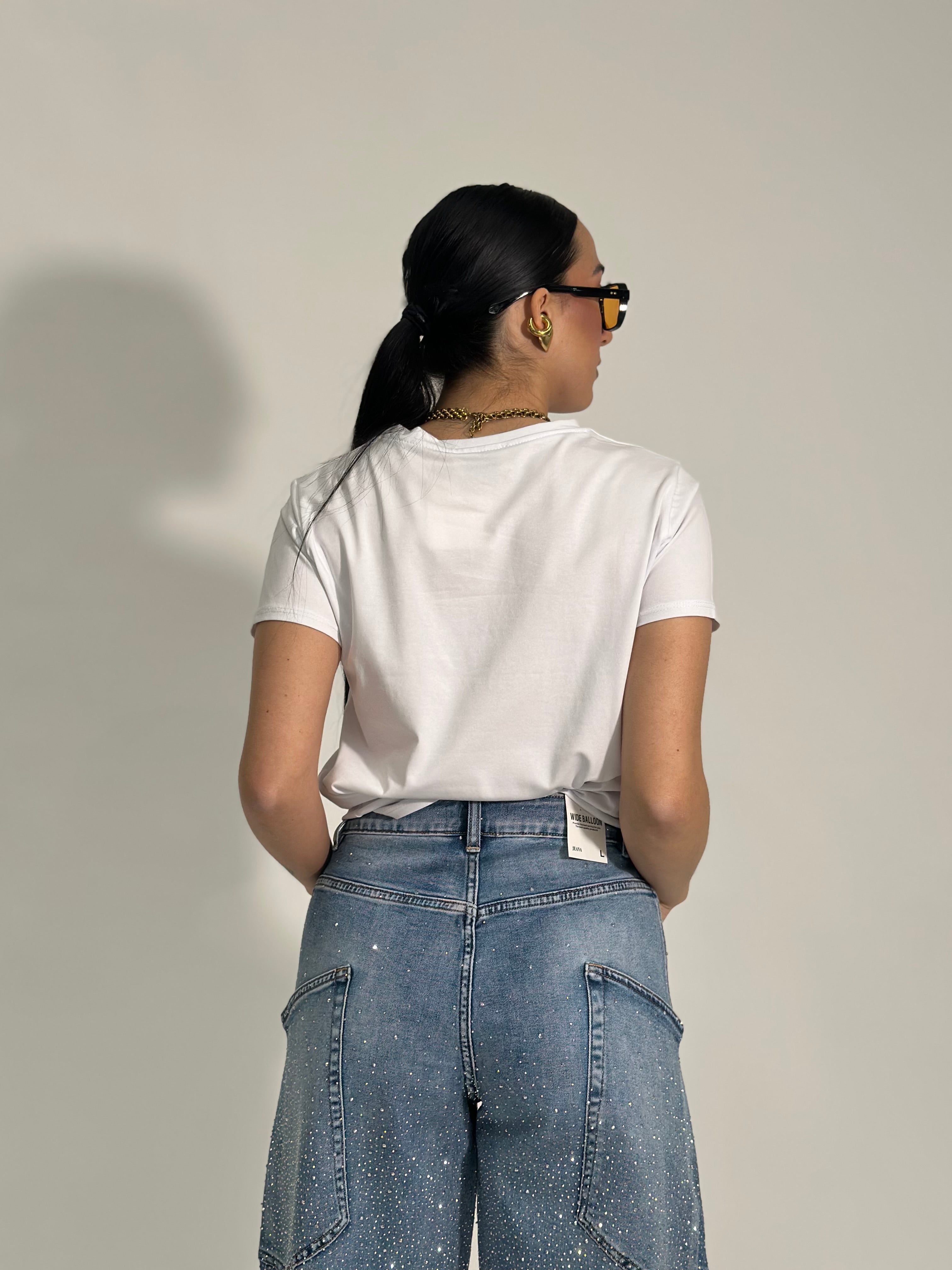 T-shirt "ma anche no" 301-7