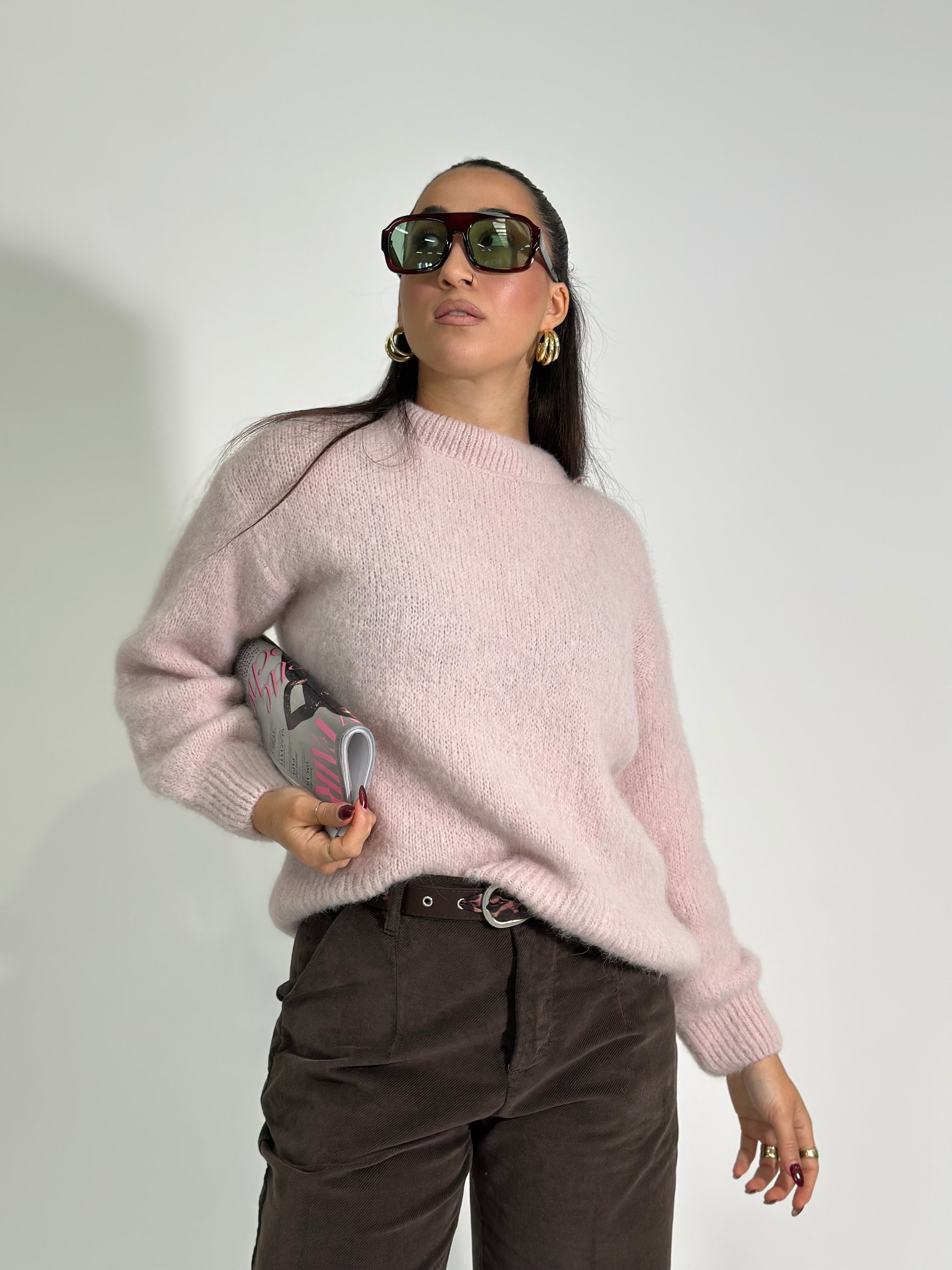 Maglia alpaca 25121 ROSA