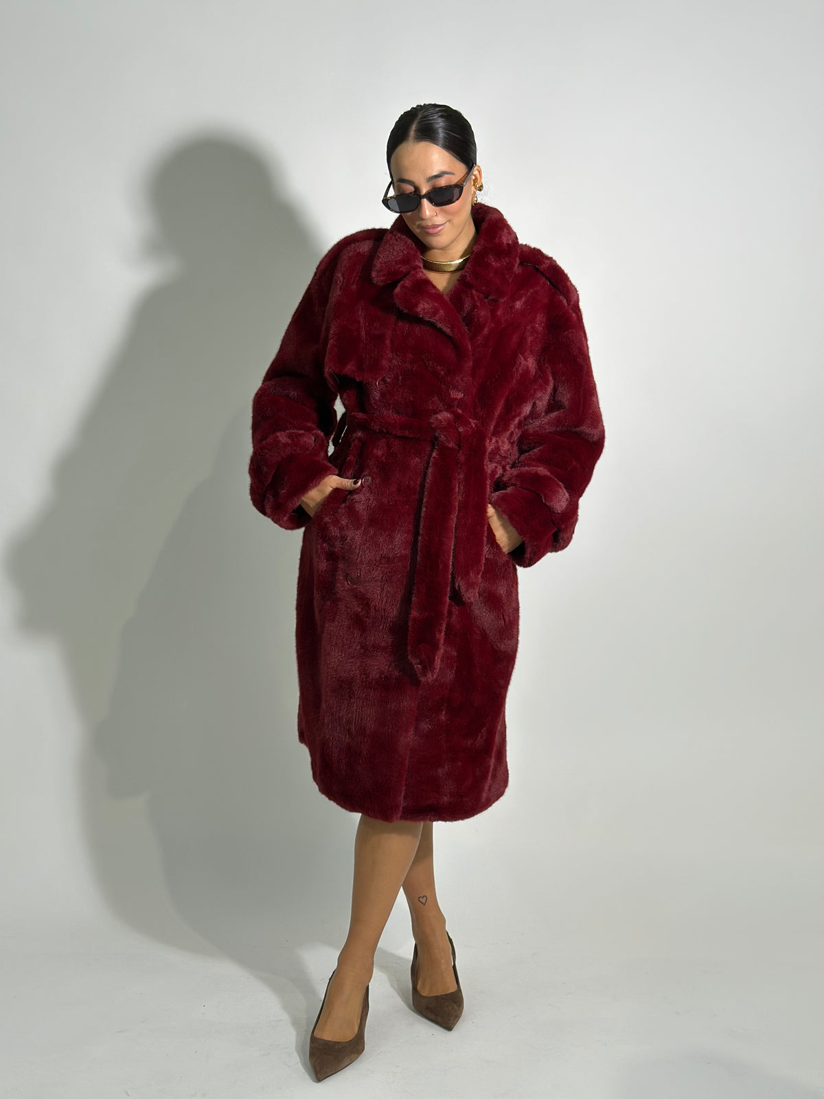 Pelliccia trench 30036