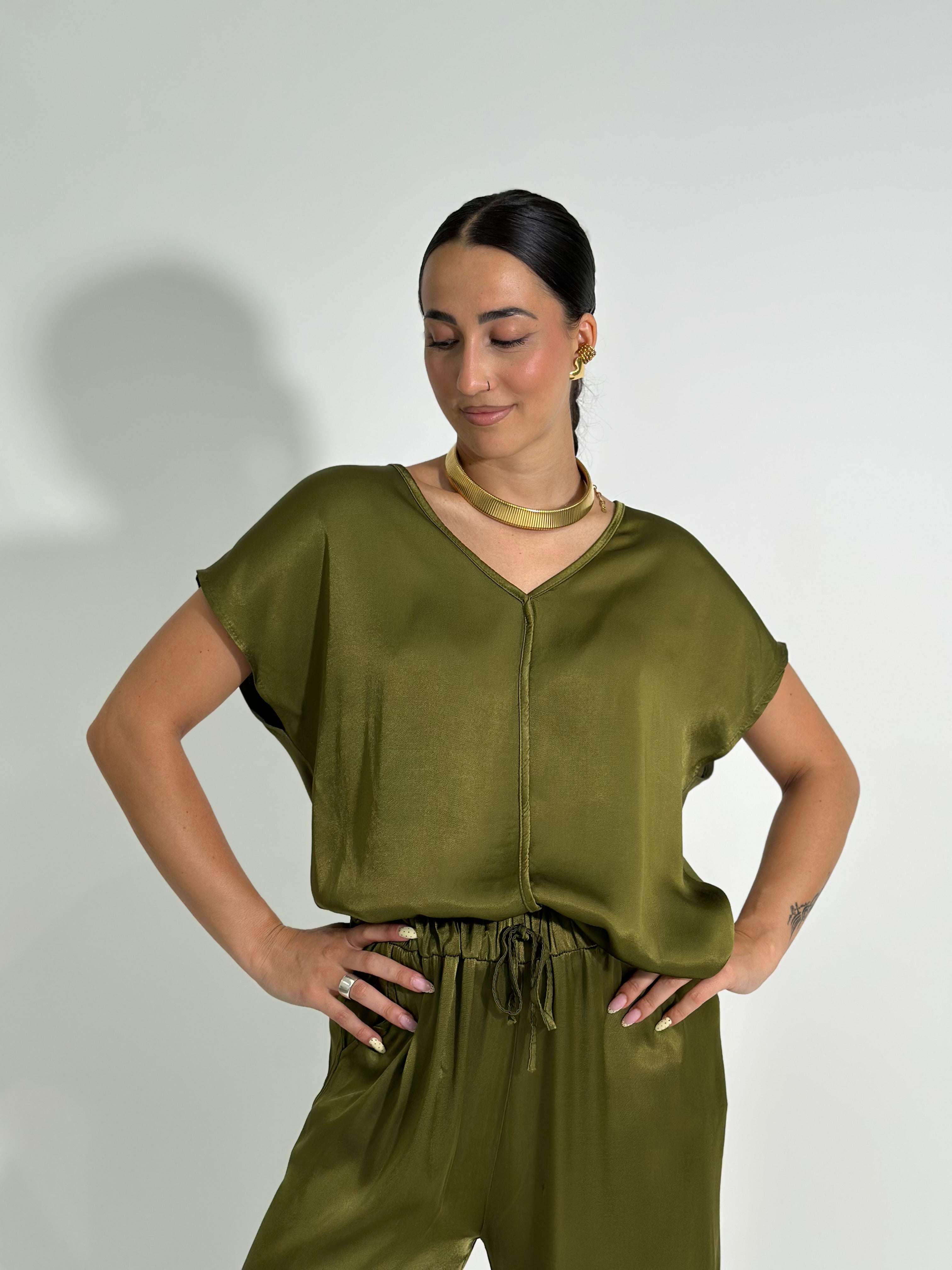Maglia satin scatoletta 80997