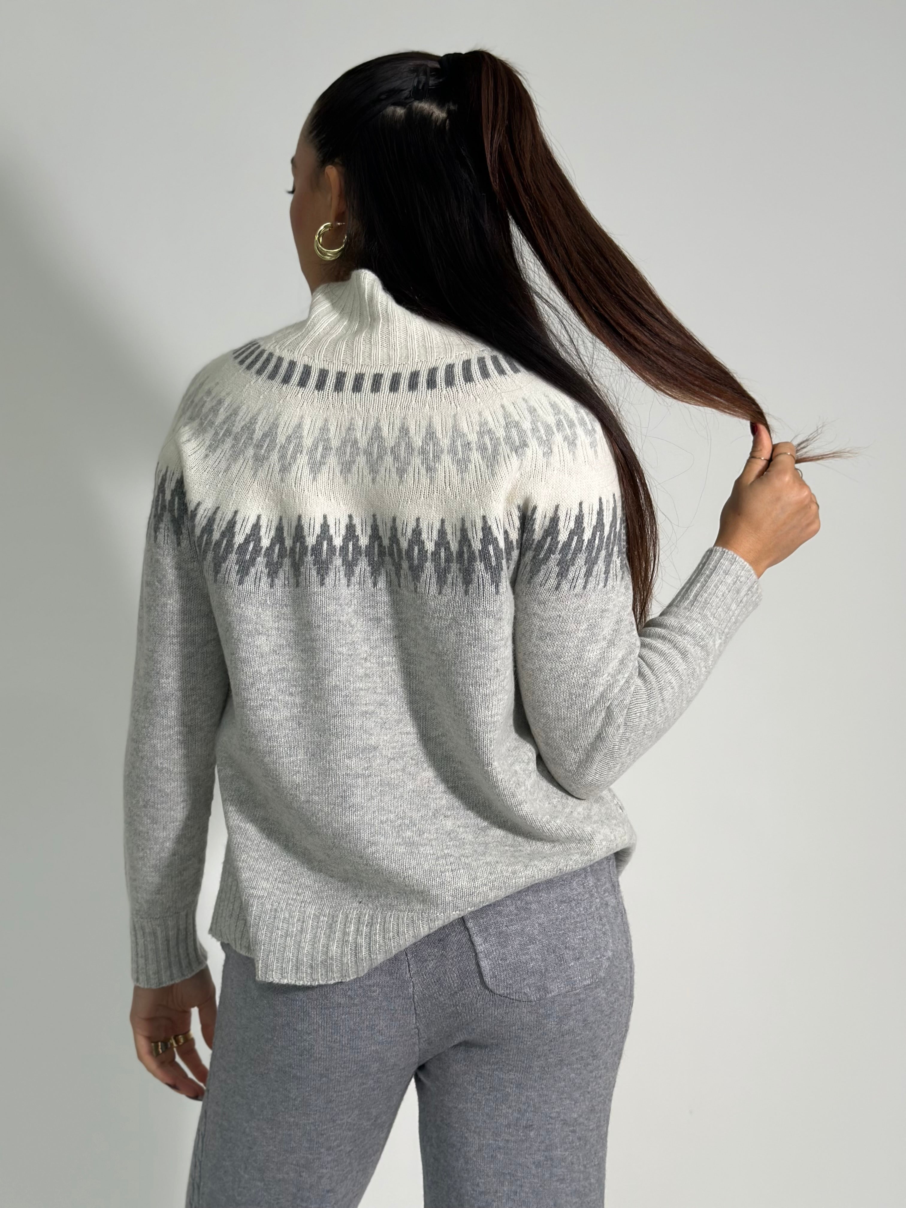 Maglia norvegese 8240 GRIGIO