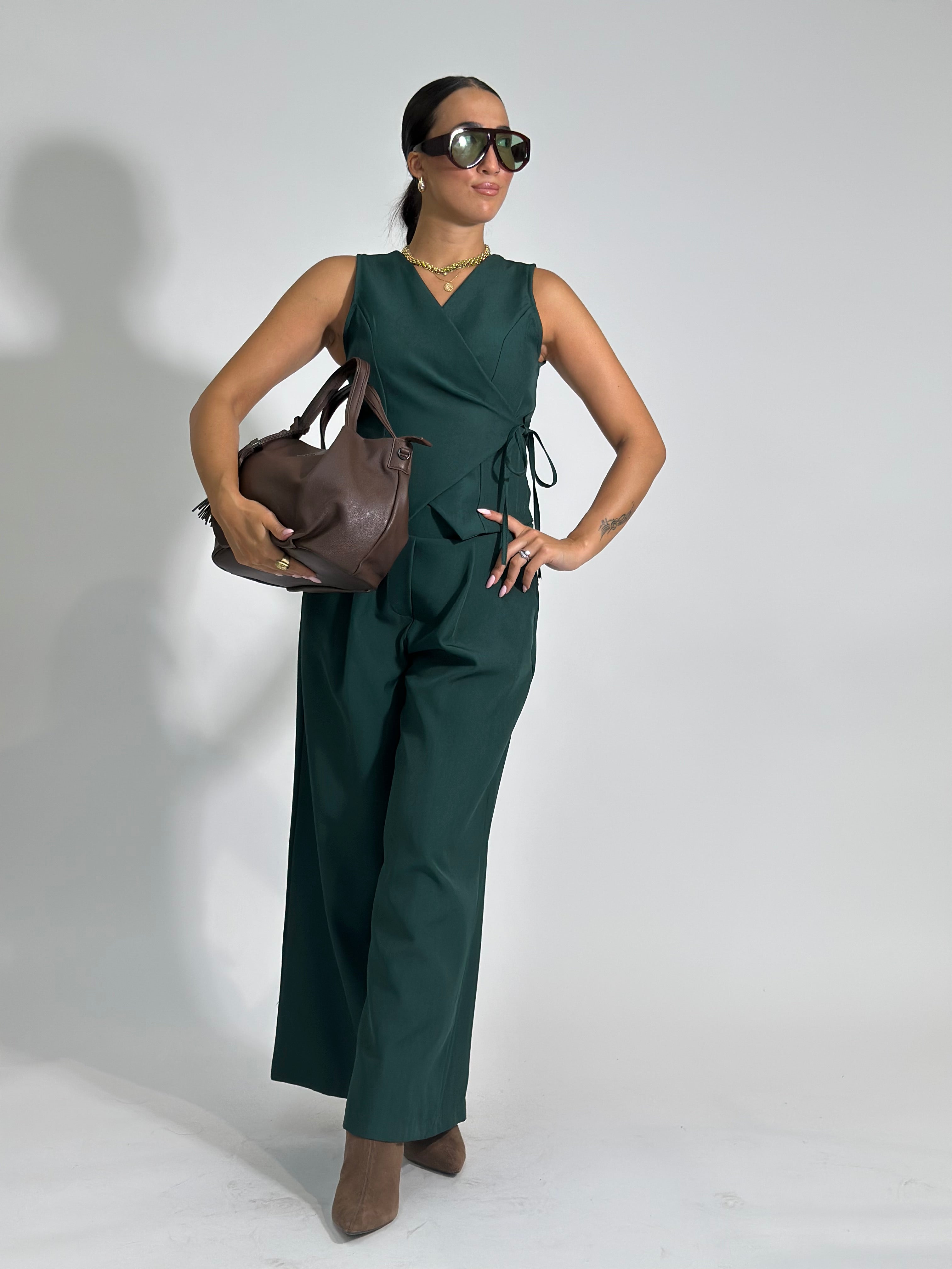 Completo gilet 5181 VERDE