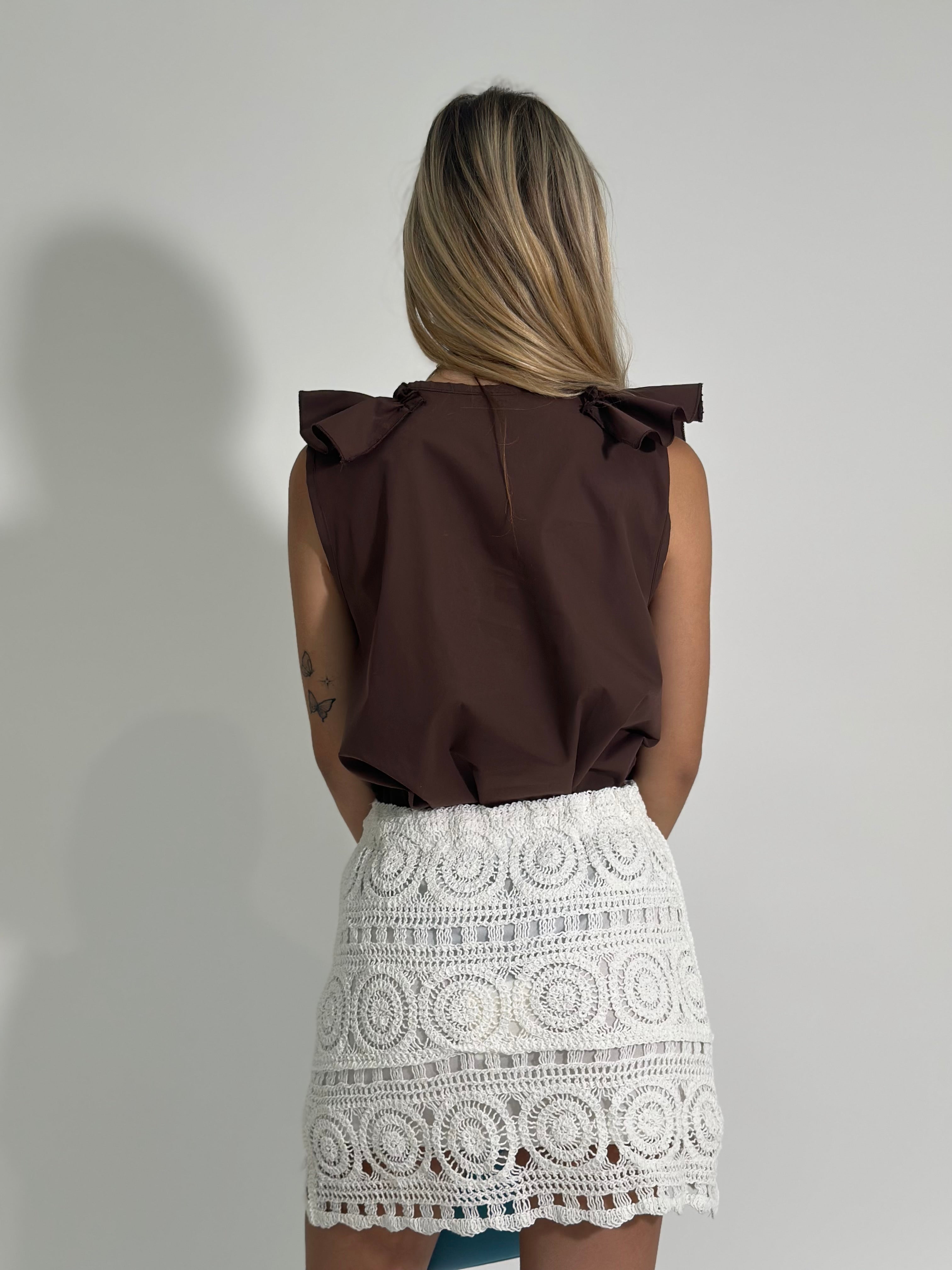 Camicia rouge 55534 BROWN