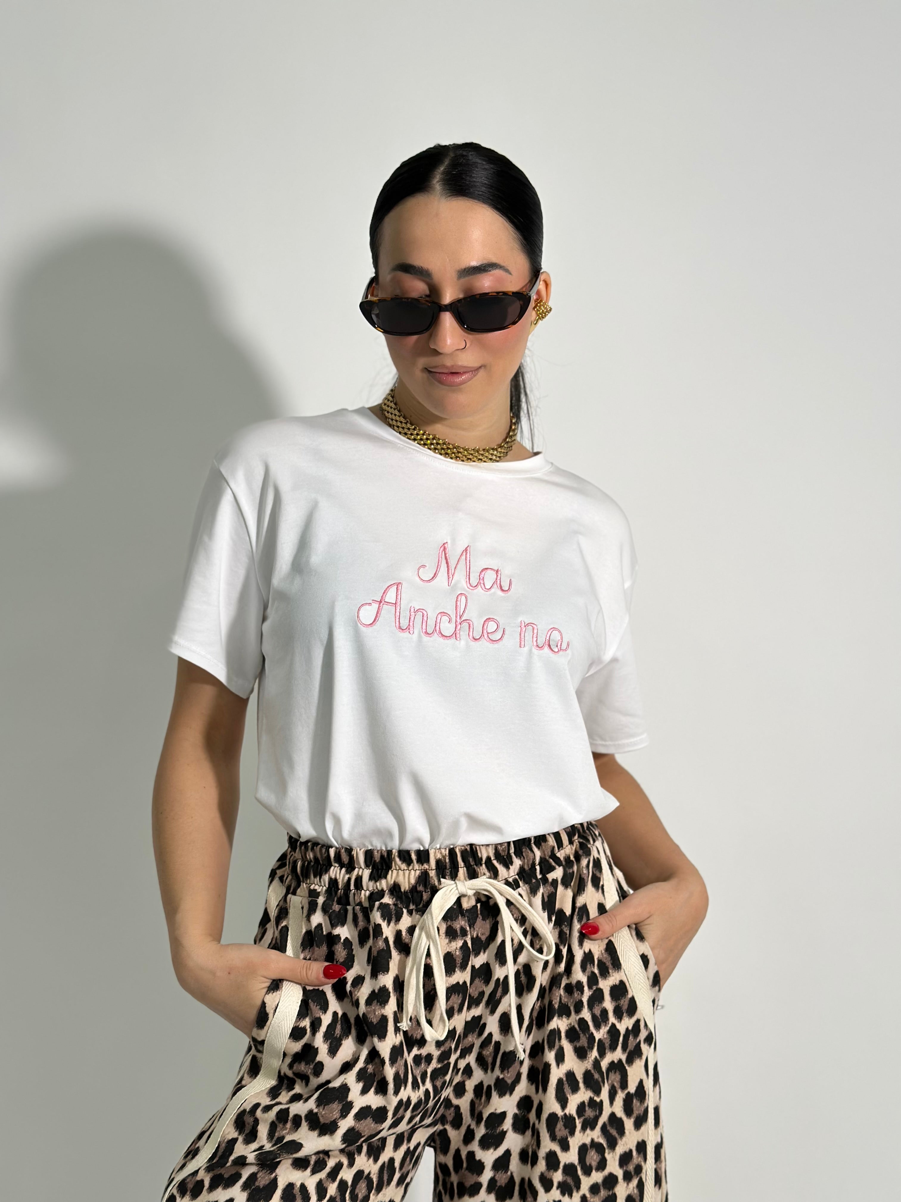 T-shirt "ma anche no" 301-7