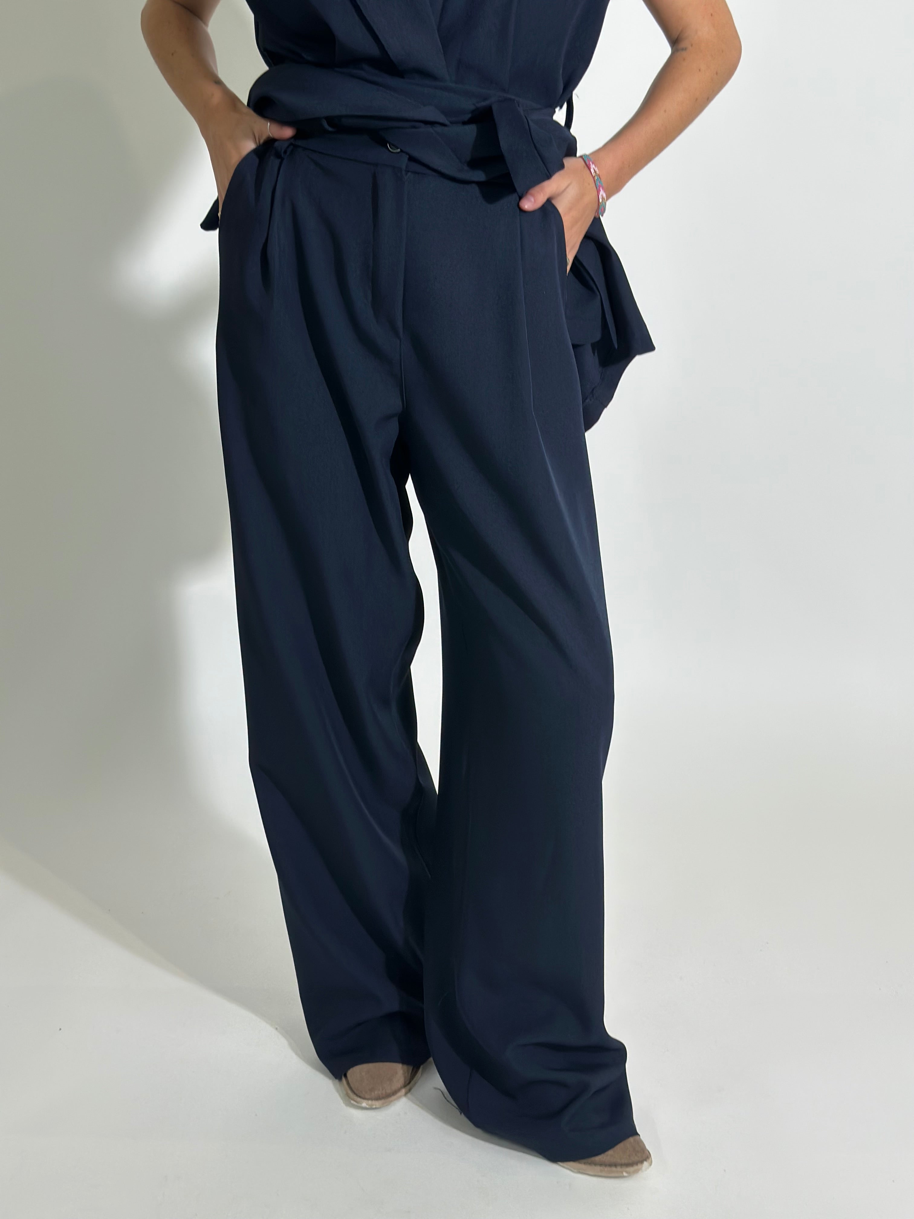 Completo smanicato 5687 BLU